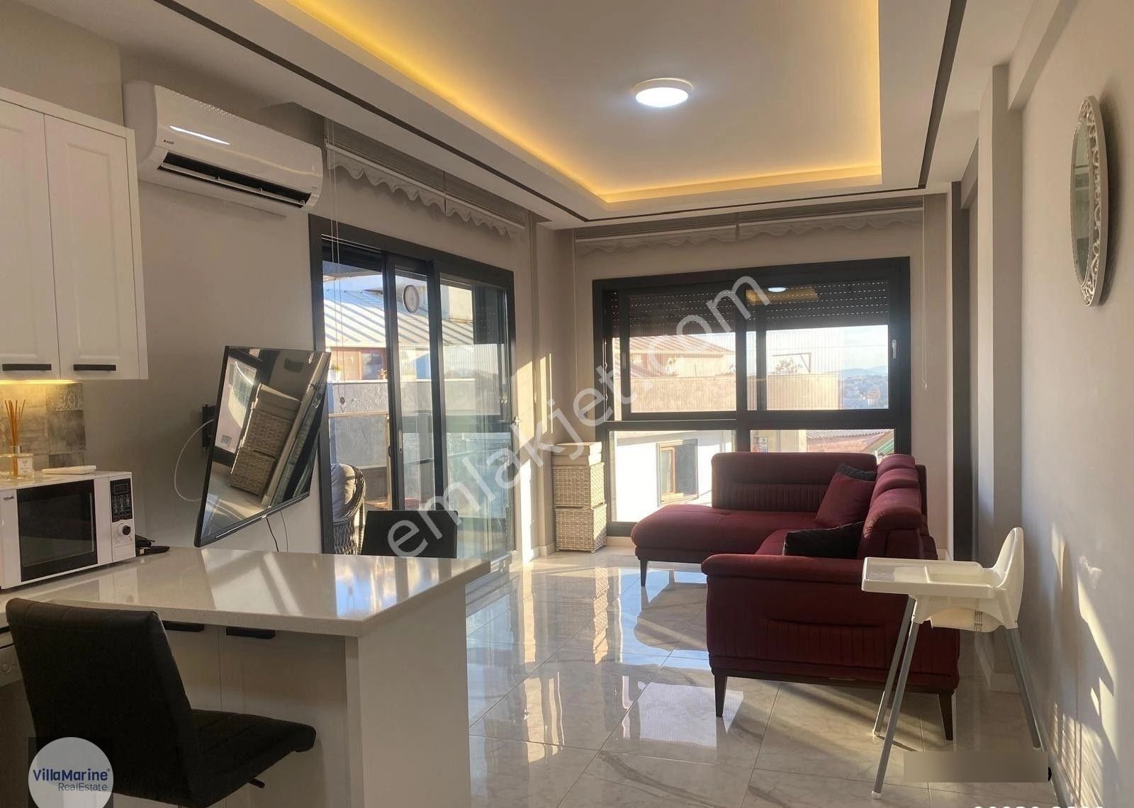 Ege Mahallesi'nde Güvenlikli Sitede Doğalgazlı 3+1 Daire - Görsel 18