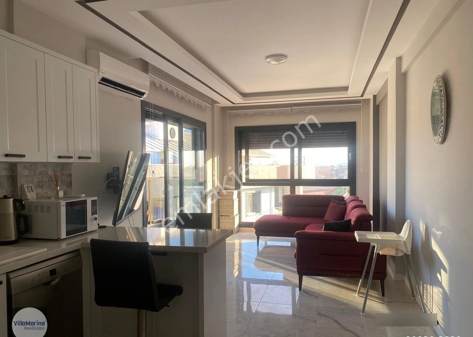 Ege Mahallesi'nde Güvenlikli Sitede Doğalgazlı 3+1 Daire - Görsel 16