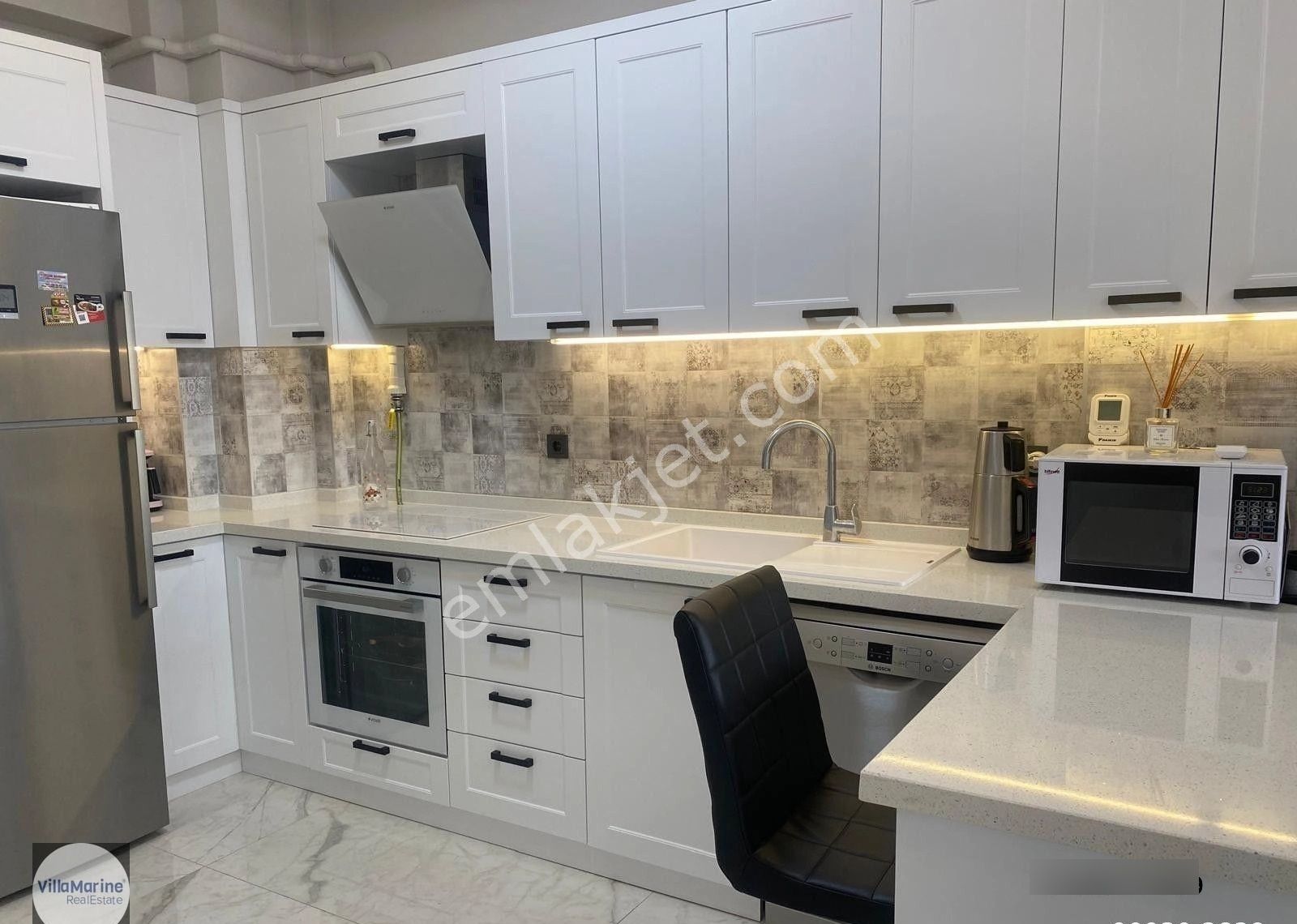 Ege Mahallesi'nde Güvenlikli Sitede Doğalgazlı 3+1 Daire - Görsel 14