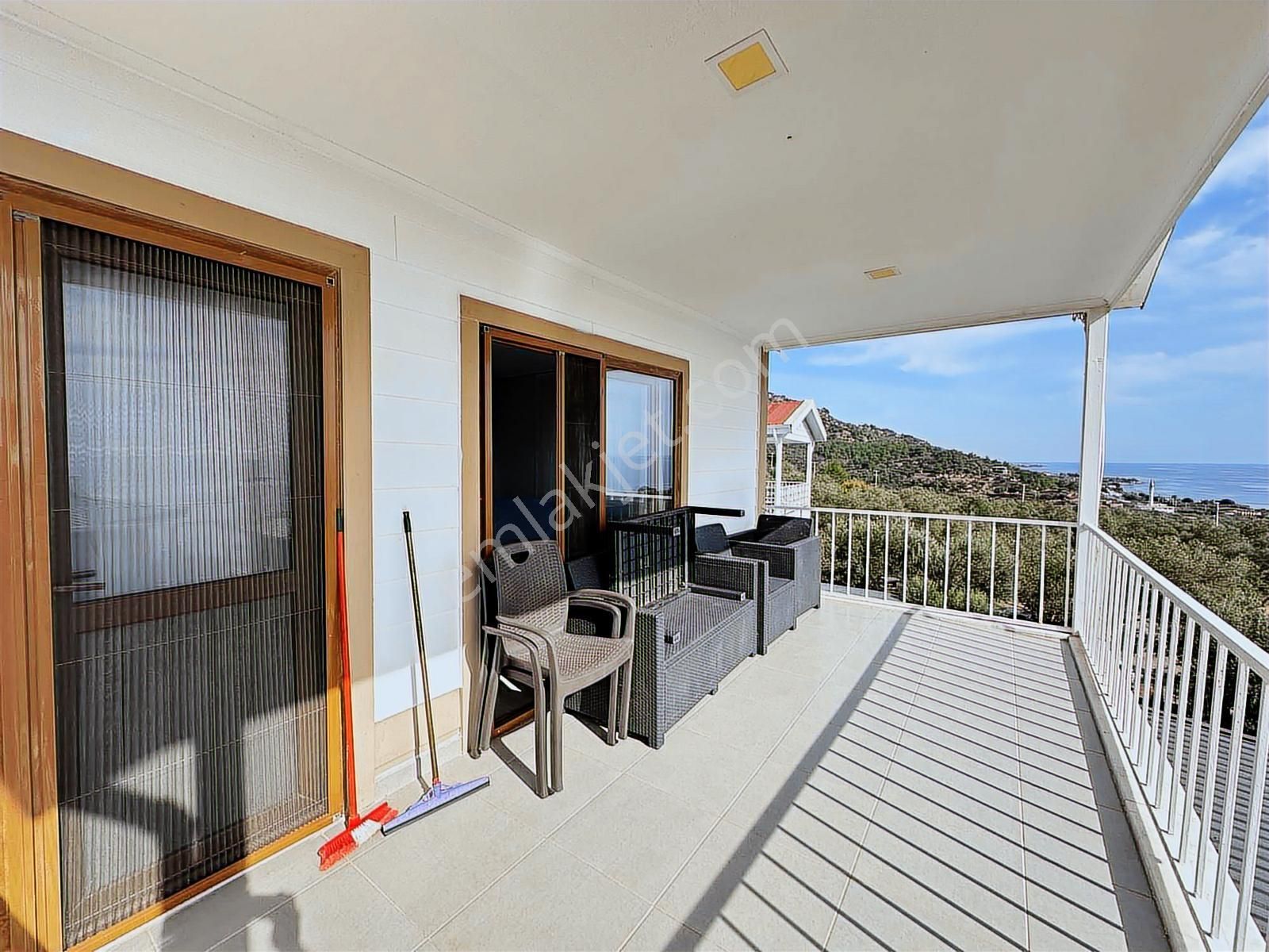 Ayvacık Sazlı'da Deniz Manzaralı Satılık Prefabrik Villa - Görsel 11