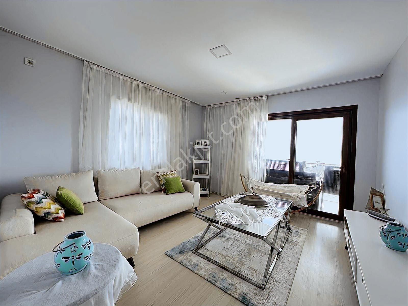 Ayvacık Sazlı'da Deniz Manzaralı Satılık Prefabrik Villa - Görsel 15