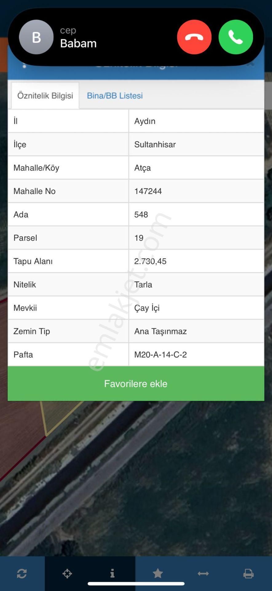 Atca Yenipazar Yolunda Satılık Tarla