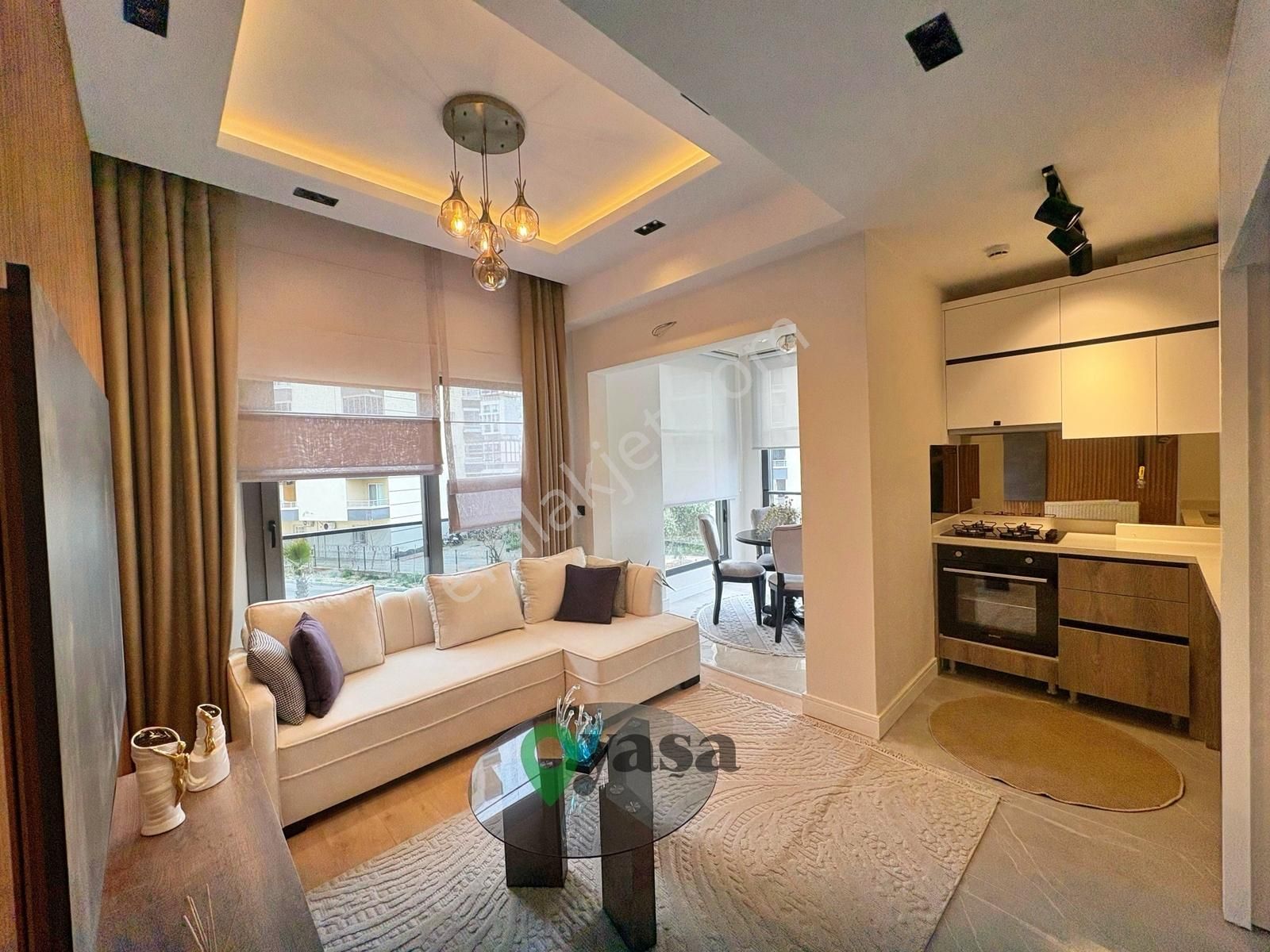 Yaşa Gyd - Satılık 2 Yatak Odalı 3+1 Merkezi Konum Modern Mimari - Görsel 2