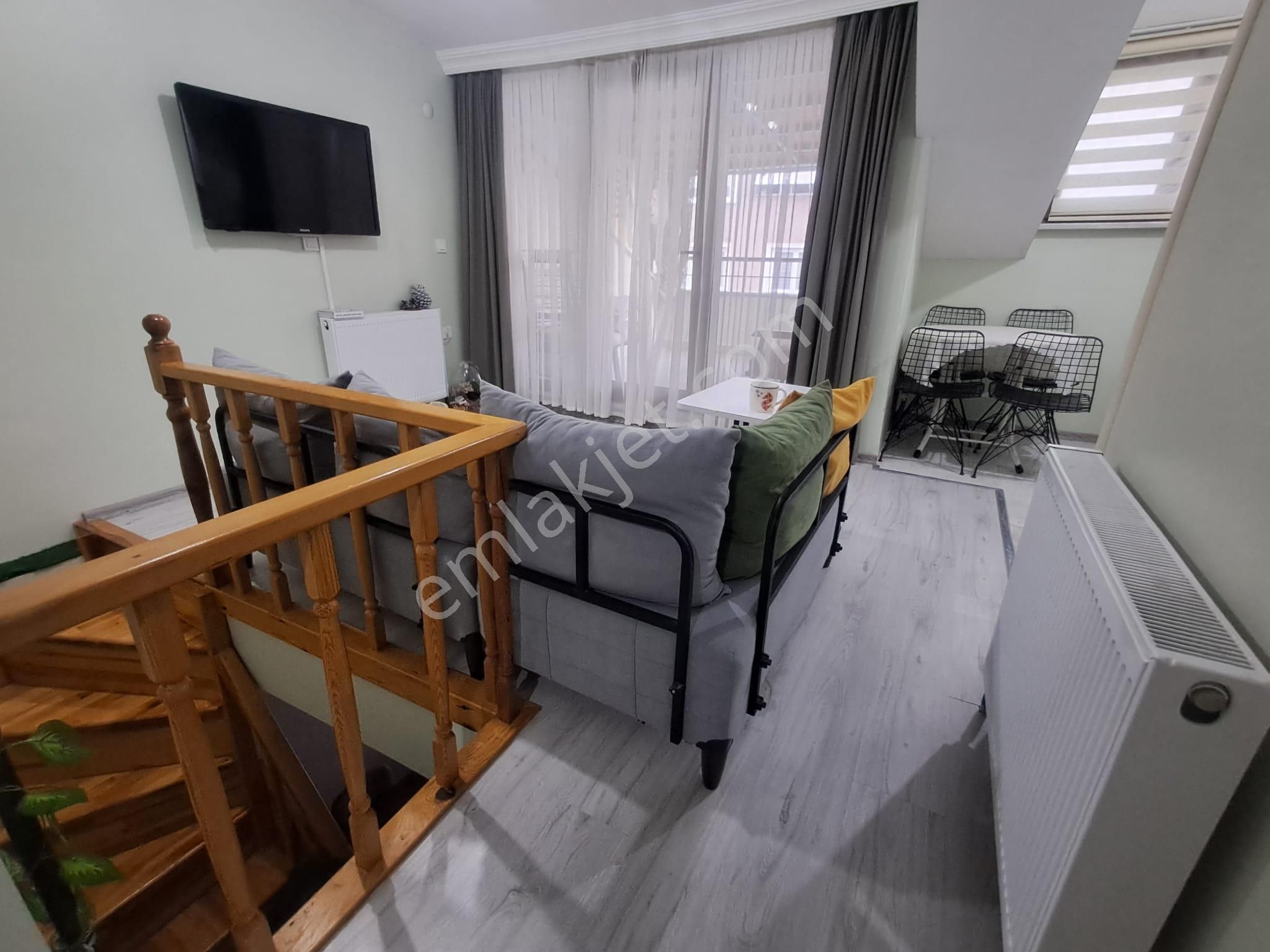 İki Daire Özellikli - Teraslı+balkonlu - Karanlık Odasız - 3+2 Dubleks - Görsel 22