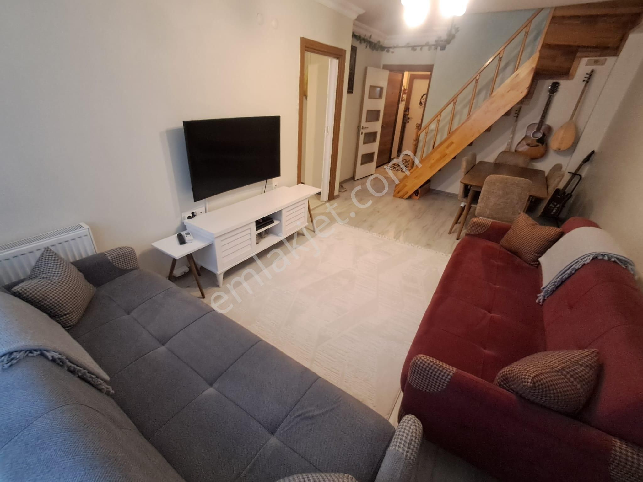 İki Daire Özellikli - Teraslı+balkonlu - Karanlık Odasız - 3+2 Dubleks - Görsel 8