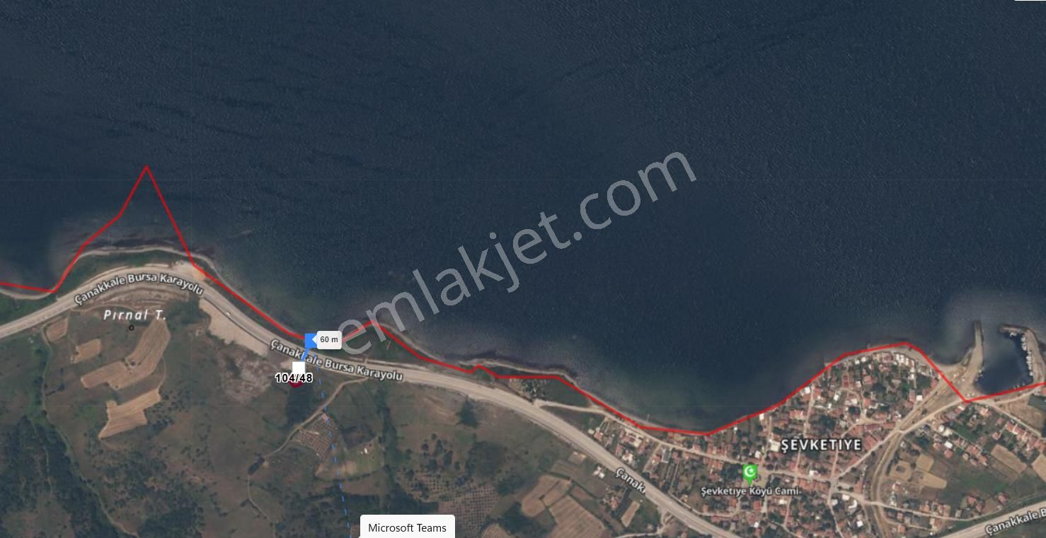 Çanakkale Lapsekide Denize Yakın Tarla - Görsel 2