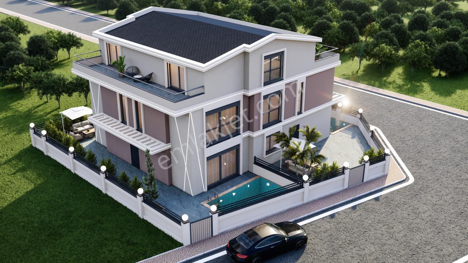 Hisar Mah.projeden 4+1 Modern ,lüks ,konforlu Villalar - Görsel 2