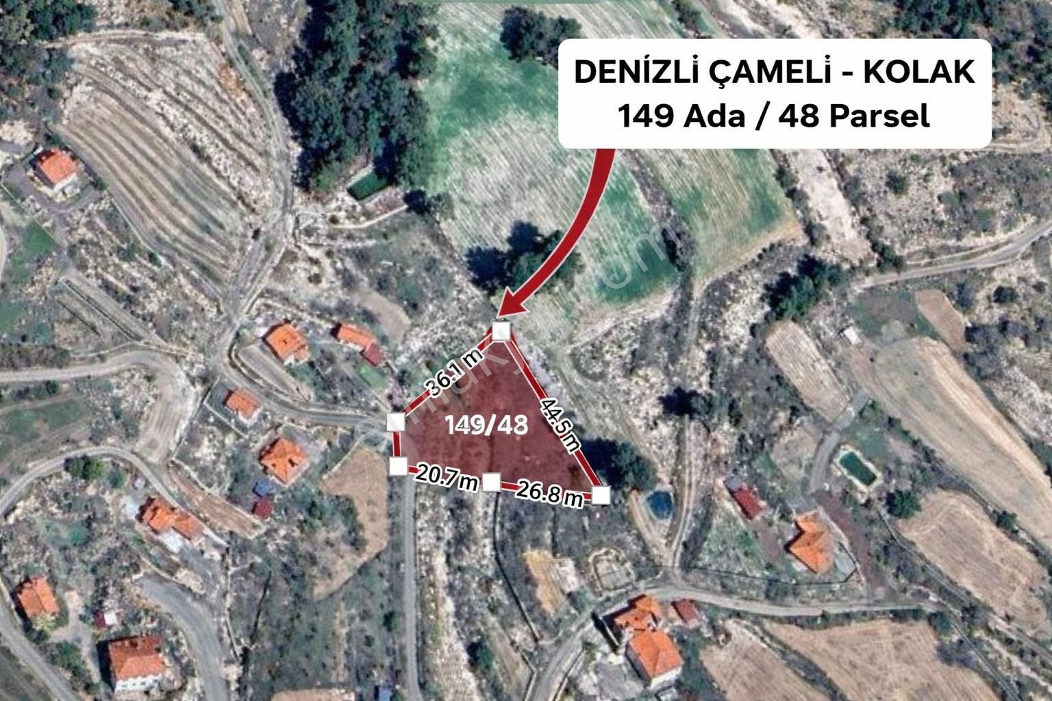 “çameli Kolak’ta Doğa İçinde 1.127 M² Satılık Tarla – Tek Tapu”