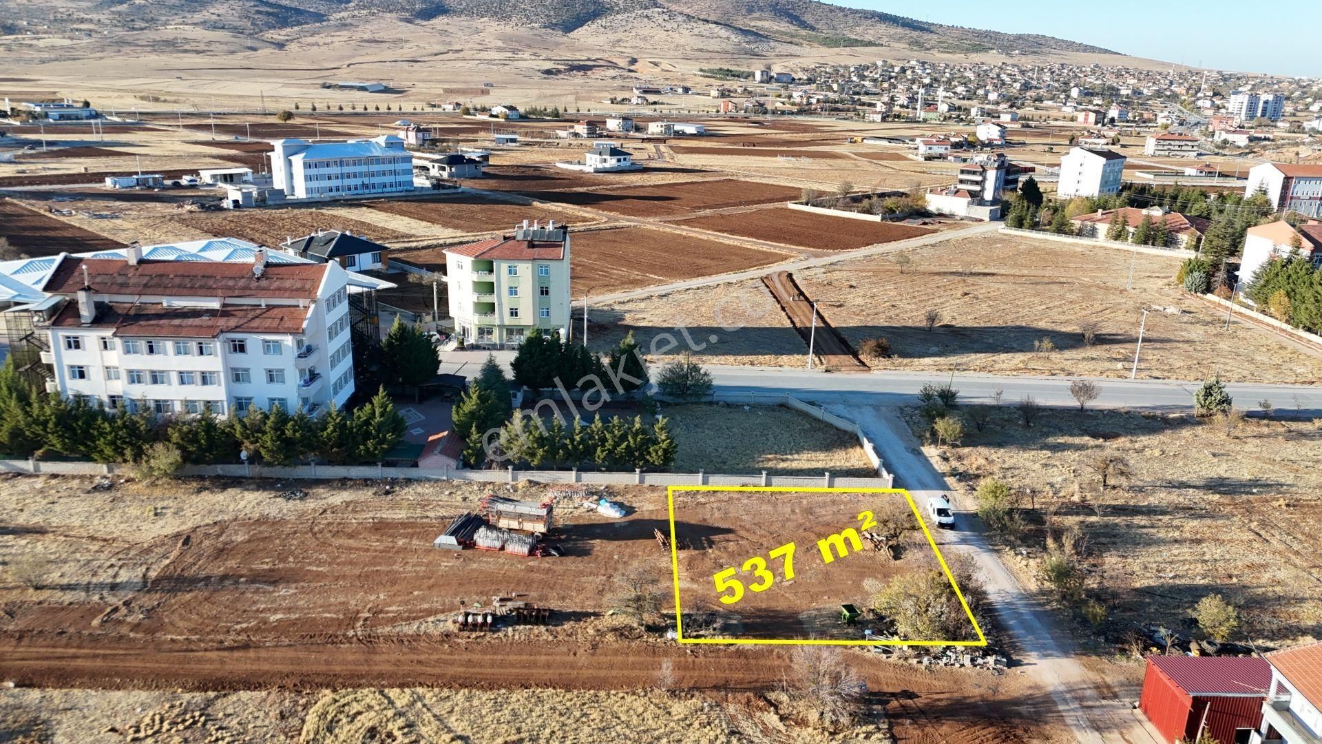 Konya / Güneysınır / Güneybağ Mahallesinde 537 M² Müstakil Tapulu Ticari İmarlı Arsa