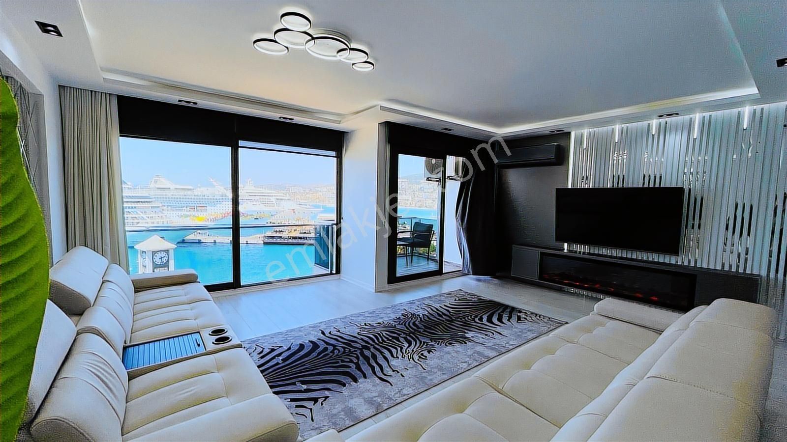 Gemi Deniz Manzaralı Eşyalı Daire! Fiyat Düştü Acele Edin! - Görsel 26