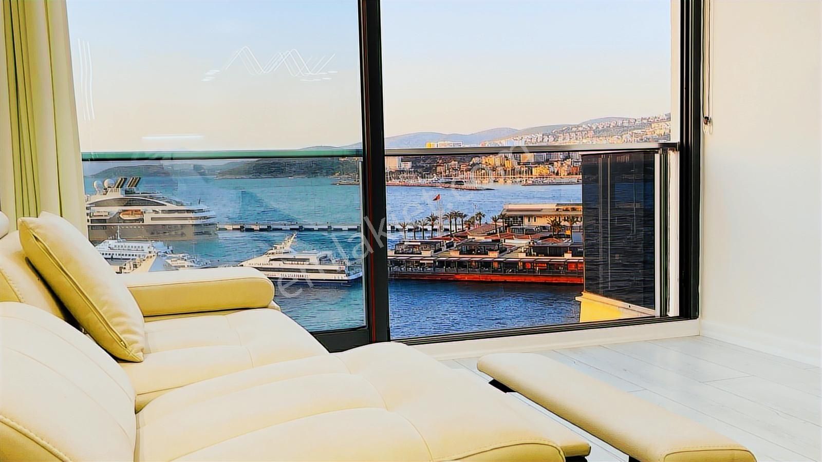 Gemi Deniz Manzaralı Eşyalı Daire! Fiyat Düştü Acele Edin! - Görsel 21