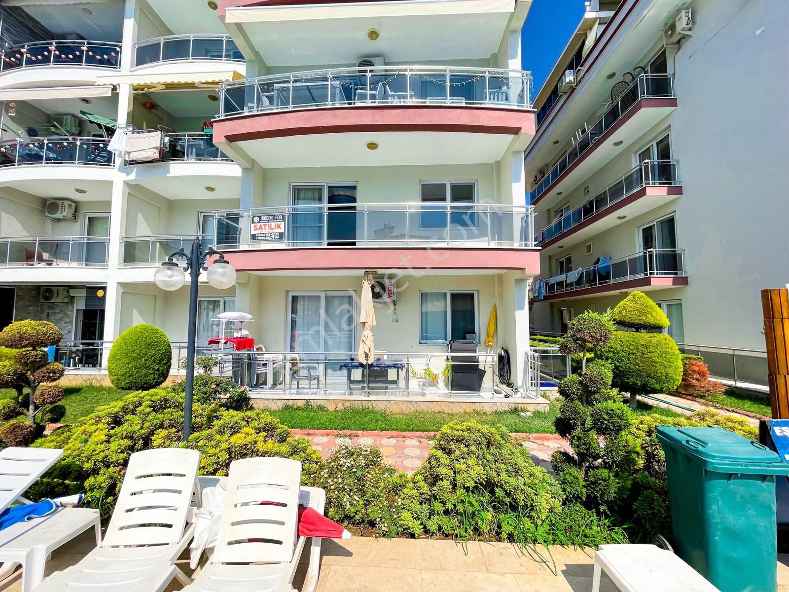 Villa Tv'den, 3+1 Havuzlu Sitede Deniz Manzaralı Eşyalı Daire - Görsel 6