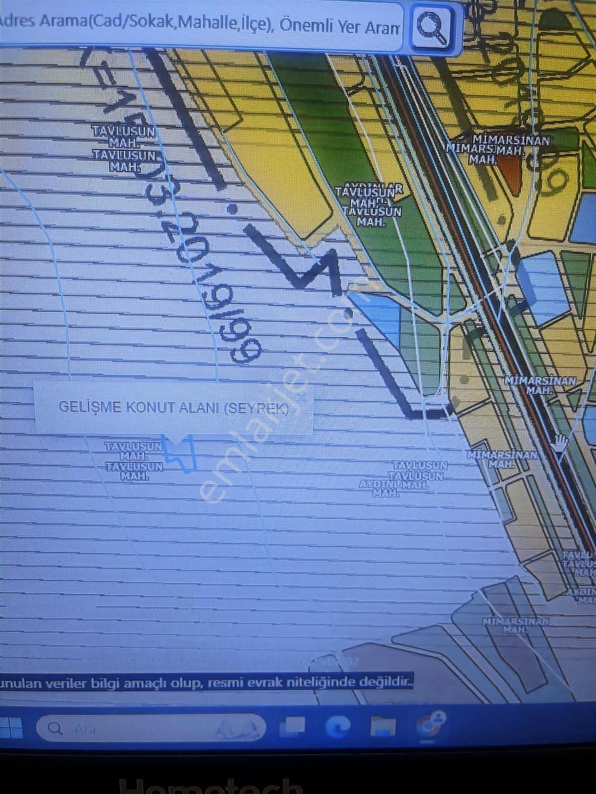 Wave Gayrimenkul'den Tavlusunda Mükemmel Konut Arsası....