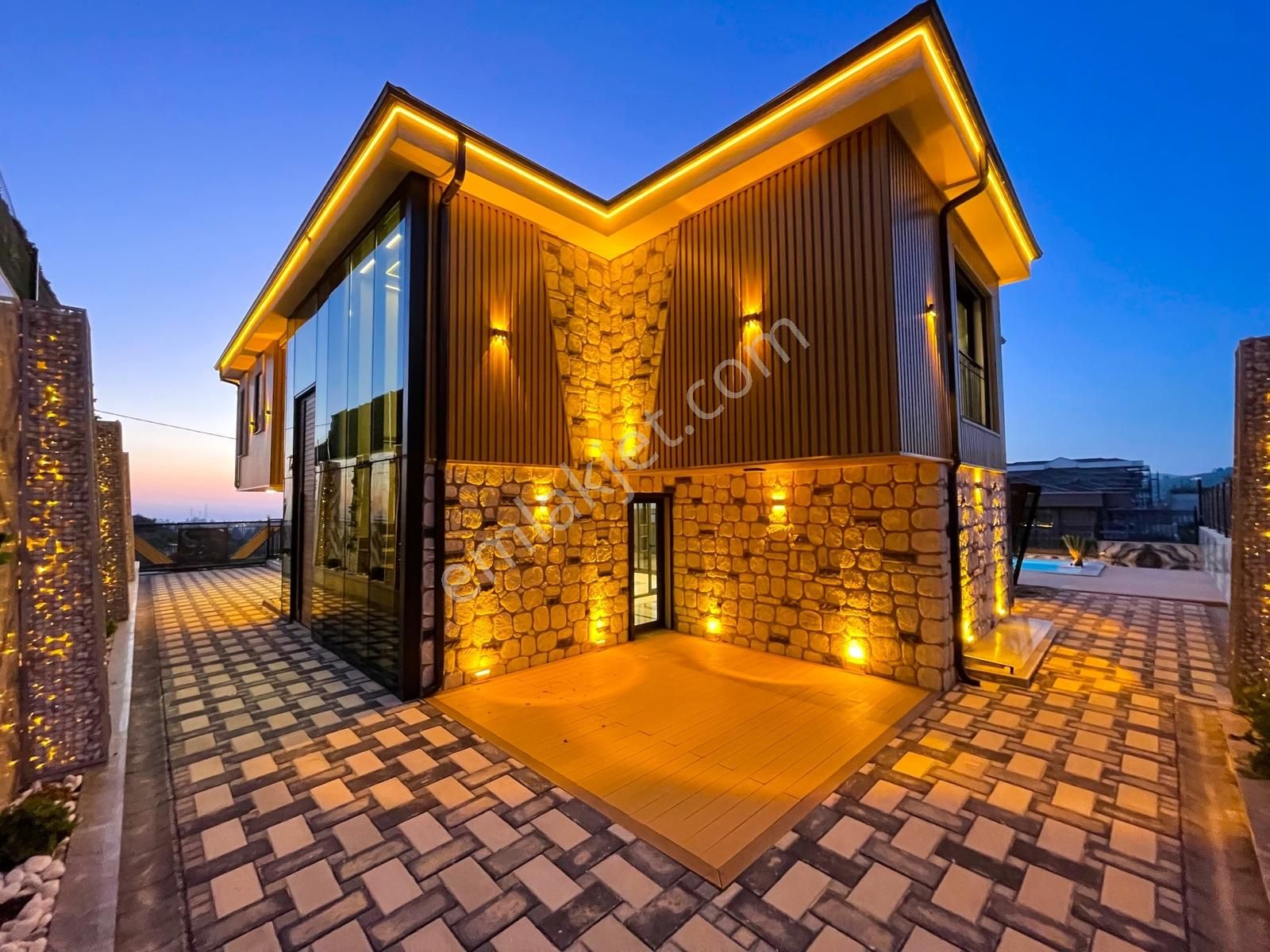 Mimar'dan Eser Gibi Villa Satılık Müstakil Ev - Görsel 34