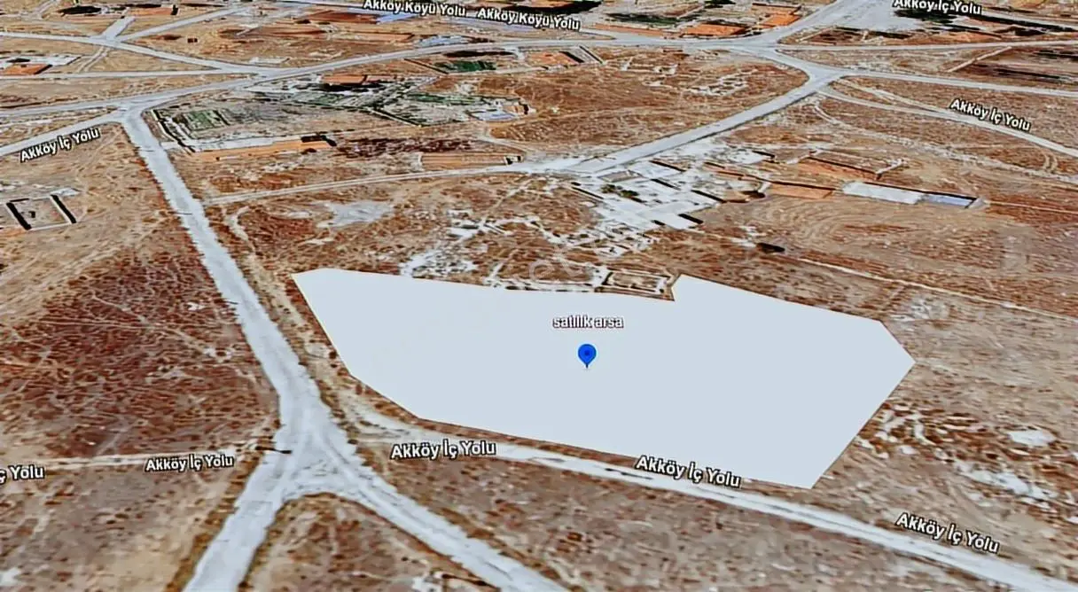 Konya Altınekin Akköy'de Satılık İmarlı Arsa