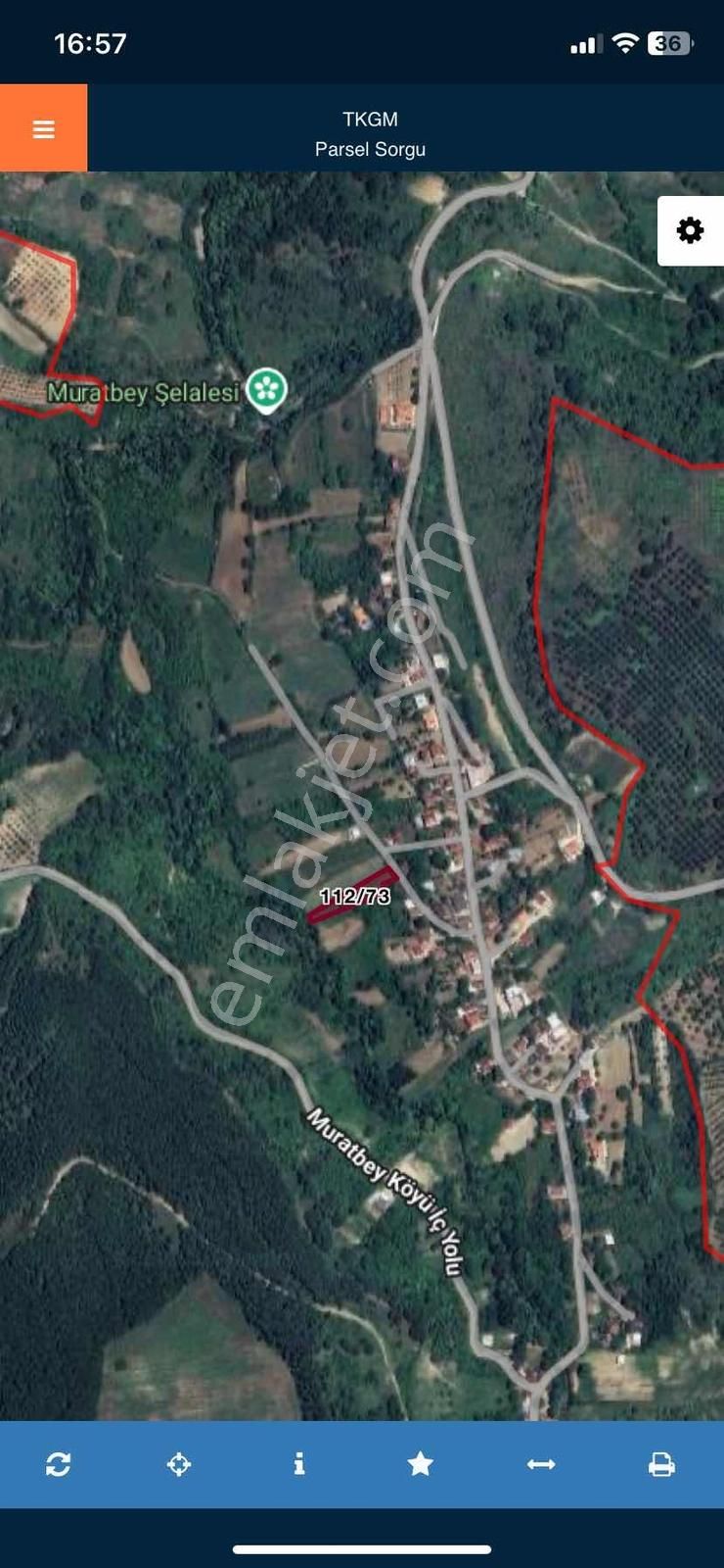 "anka Gayrimenkul Den Muratbey Mah. Köy İçi Satılık Arsa" - Görsel 6