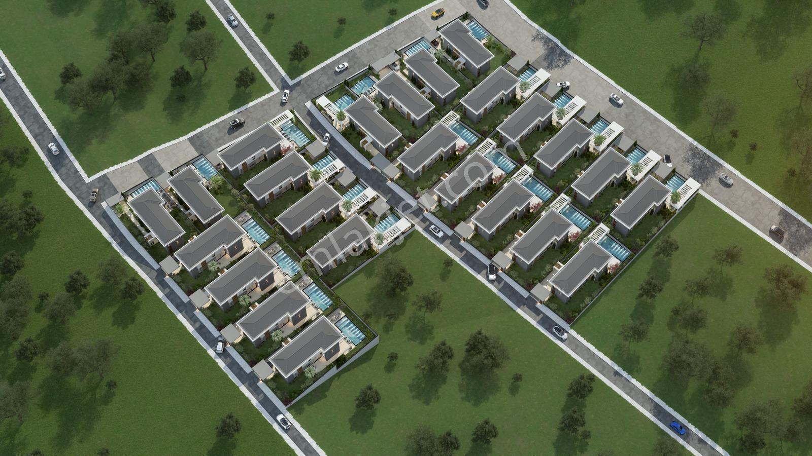 Özel Havuzlu Ve Geniş Bahçeli Tek Müstakil Villa - Görsel 30