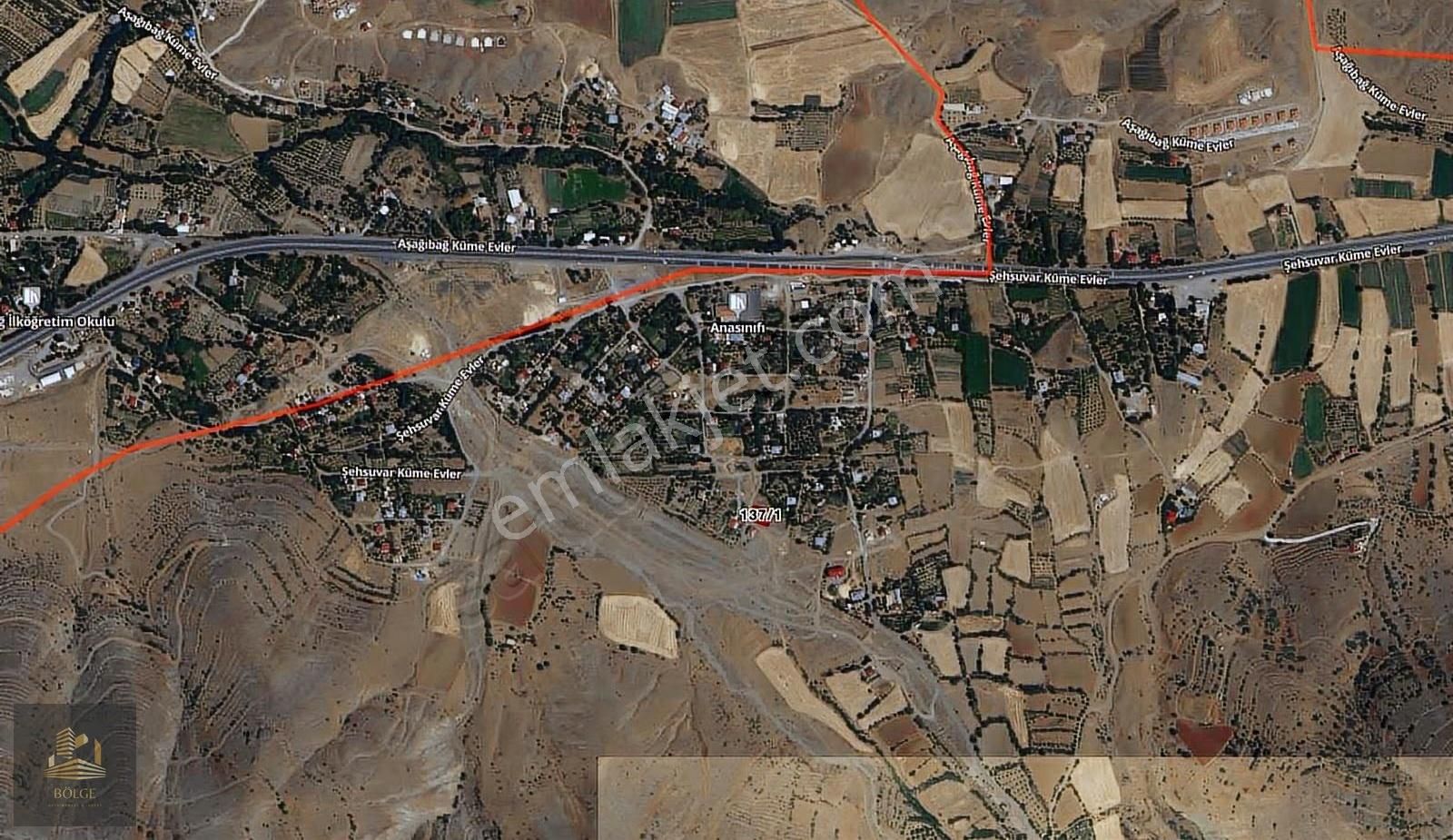 Bölge'den Elazığ Bingöl Yoluna 300 Mt Villa İmarlı 600 M2 Arsa - Görsel 2