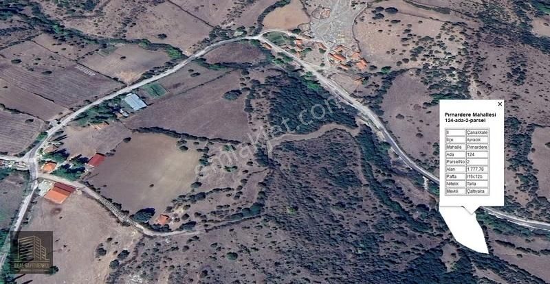 Assos'a Komşu Köyde Müstakil Girişli 1777 M² Arsa Fırsatı. - Görsel 2