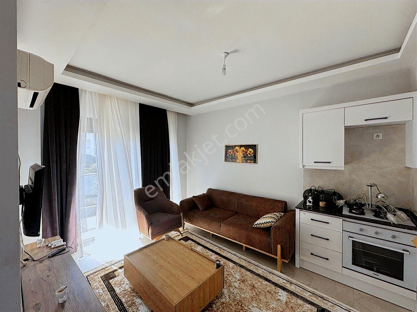 Alanya Demirtaşta Kiralık 1+1 Eşyalı Daire - Görsel 4