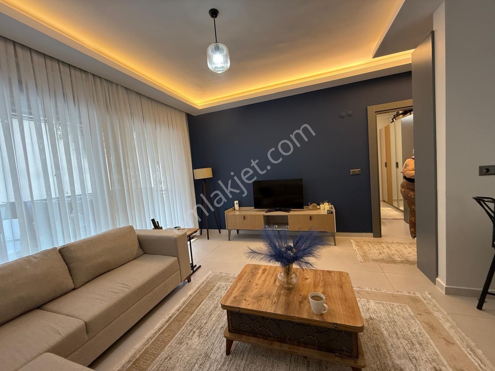 Ege Mahallesinde Site İçi Komple Eşyalı 1+1 Satılık Daire!! - Görsel 9