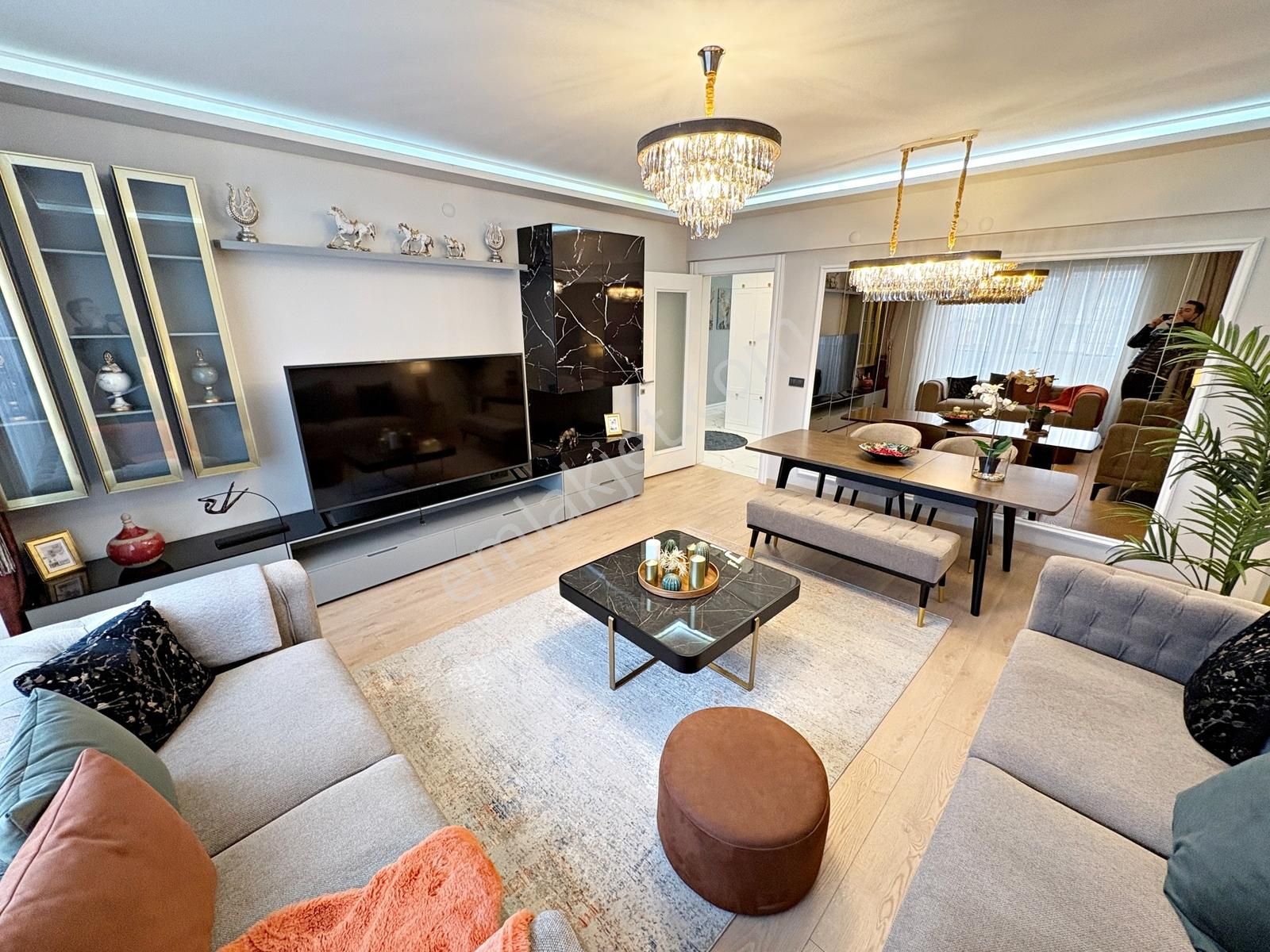 4+1 10.kat Çift Bloklu Site İçerisinde Teras Balkonlu Ebeven B. - Görsel 13