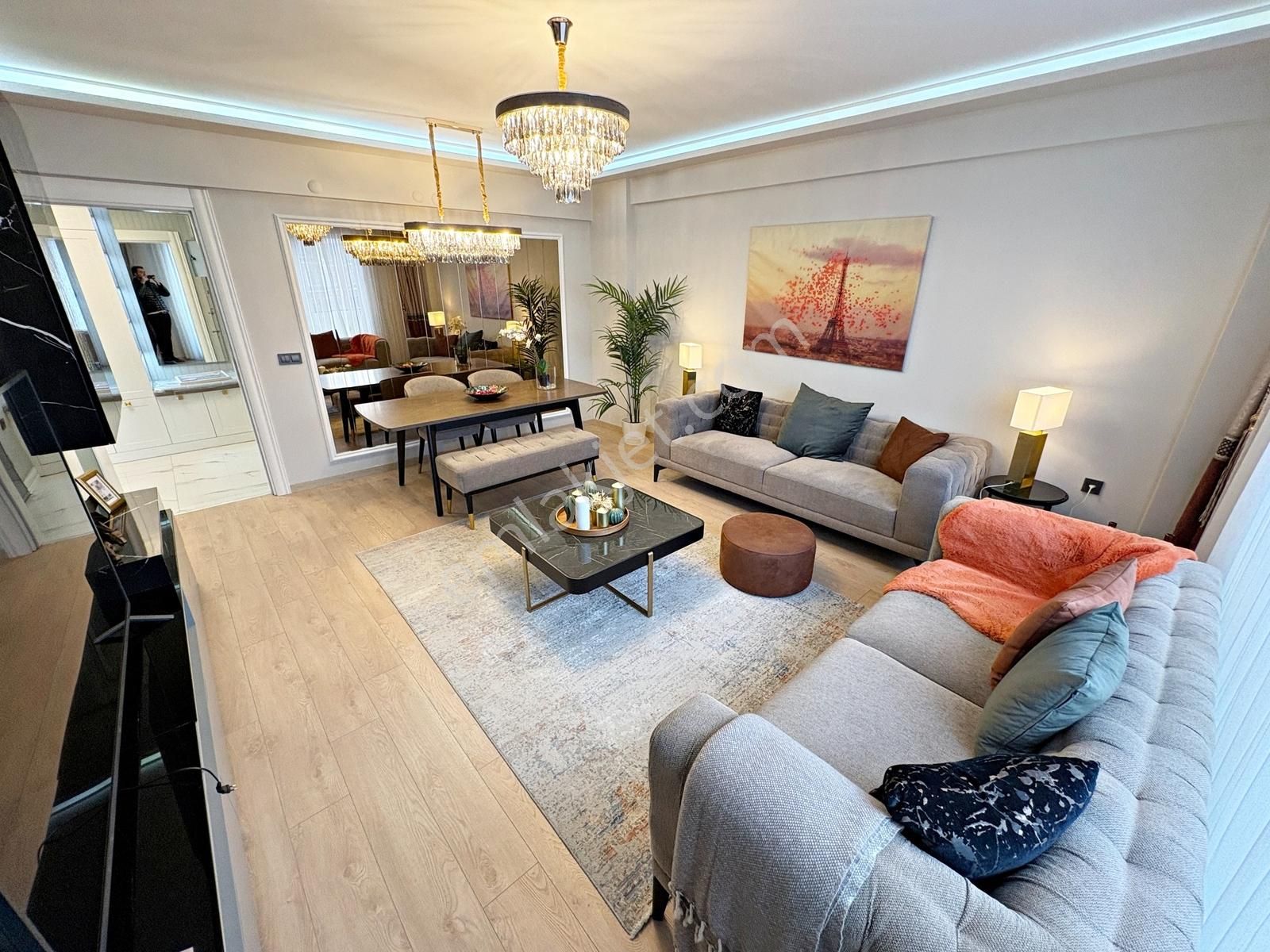 4+1 10.kat Çift Bloklu Site İçerisinde Teras Balkonlu Ebeven B. - Görsel 14