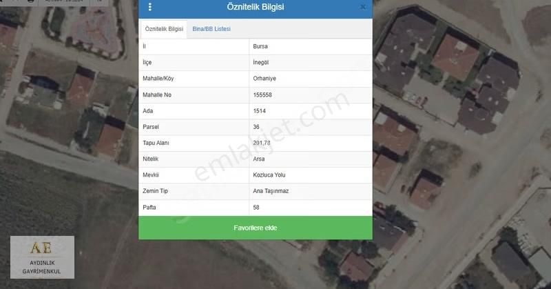 Aydınlık Emlaktan Alanyurt Yeni Mahallede Yatırımlık 201 M² Arsa - Görsel 5