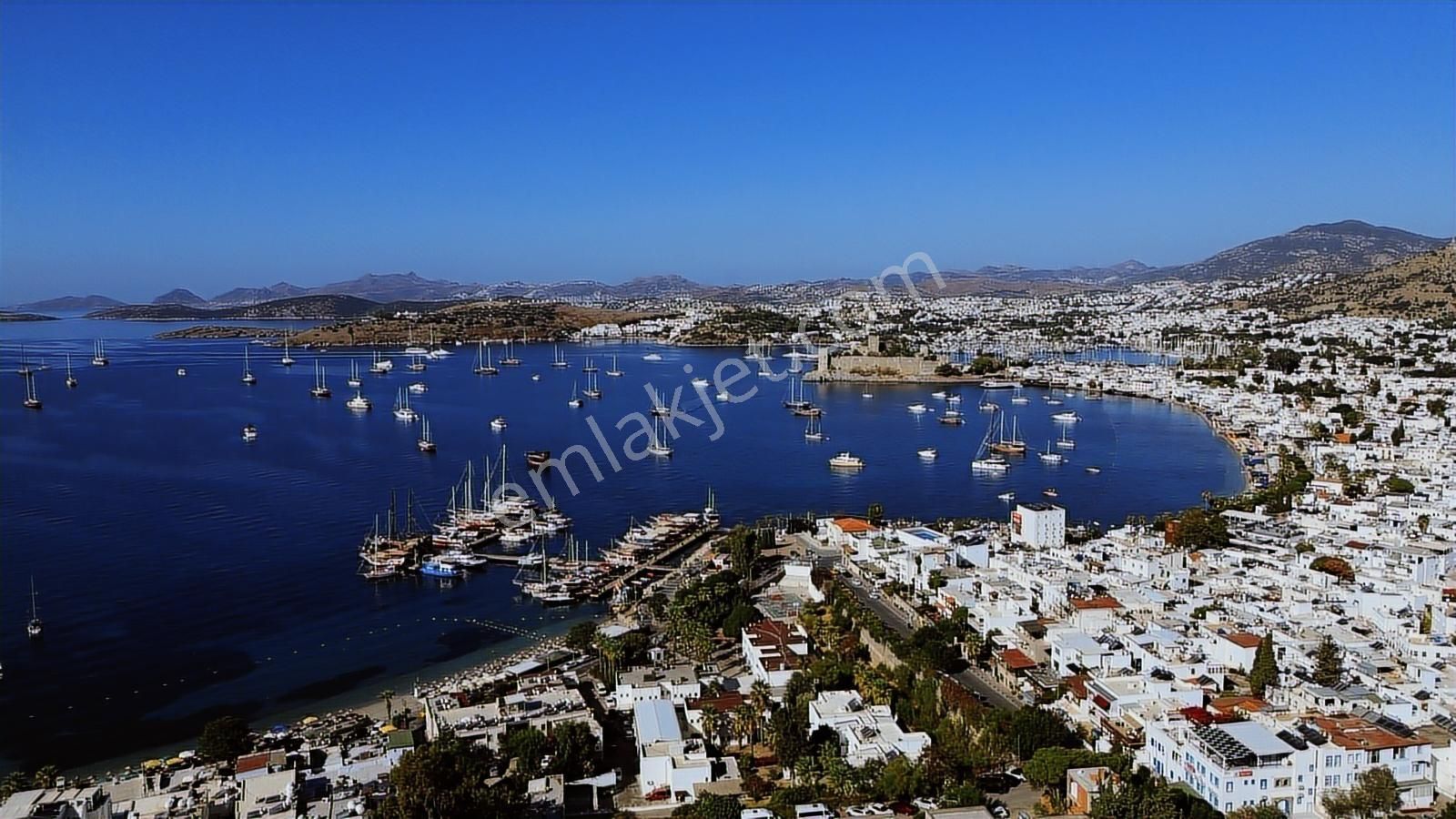 Bodrum Kumbahçe Satılık Kale Ve Deniz Manzaralı Villa - Görsel 33