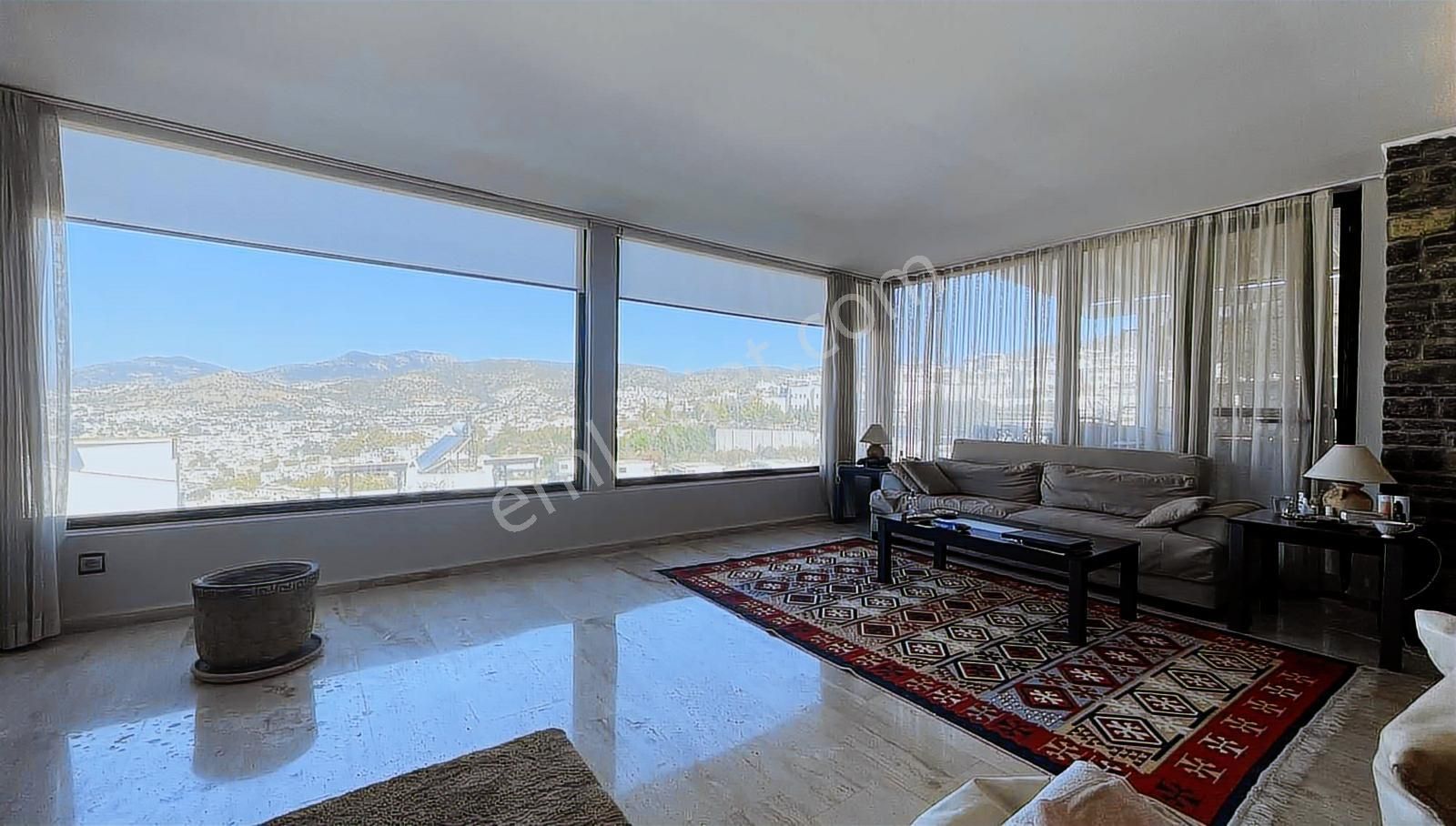 Bodrum Kumbahçe Satılık Kale Ve Deniz Manzaralı Villa - Görsel 15