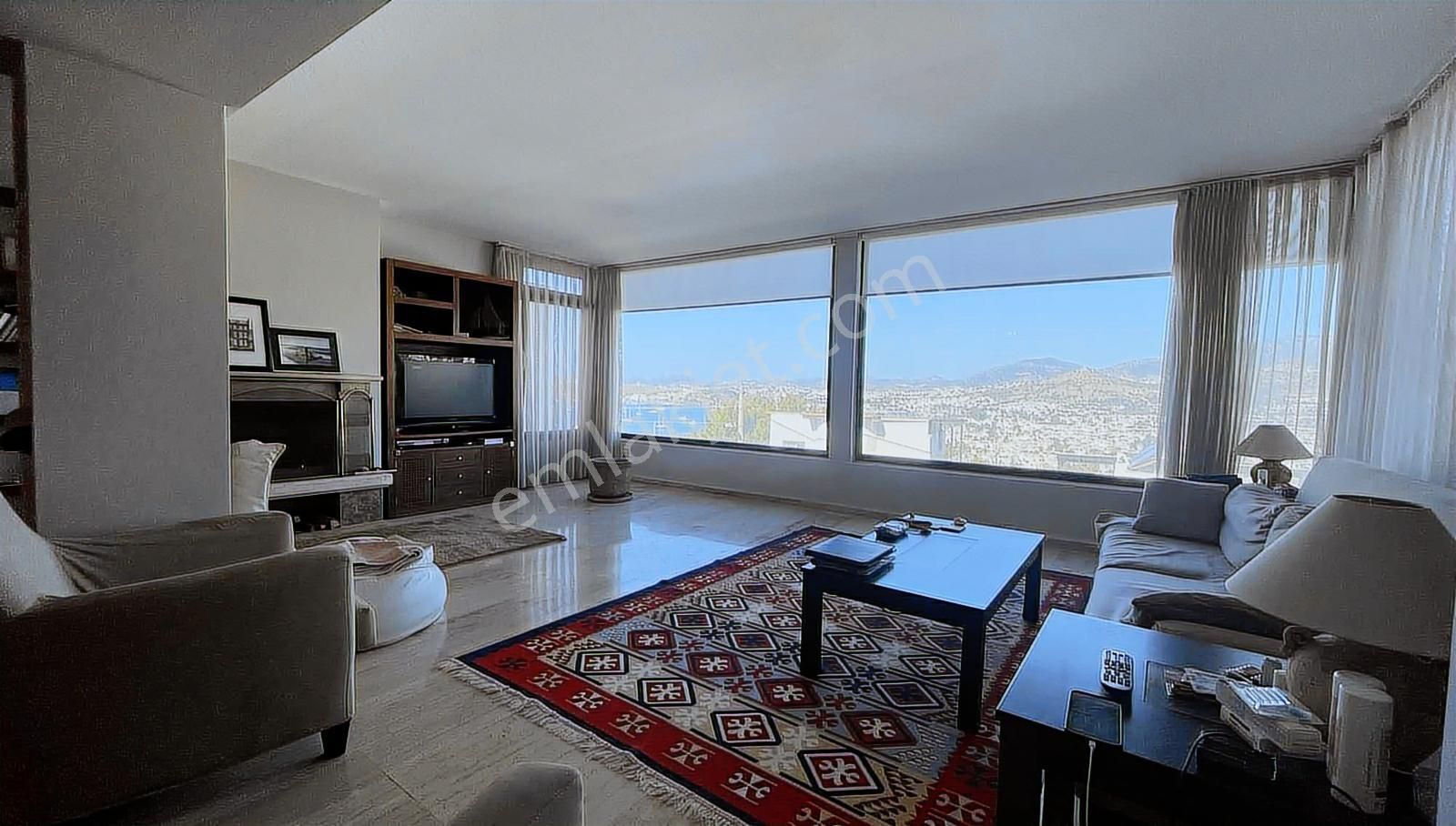 Bodrum Kumbahçe Satılık Kale Ve Deniz Manzaralı Villa - Görsel 6