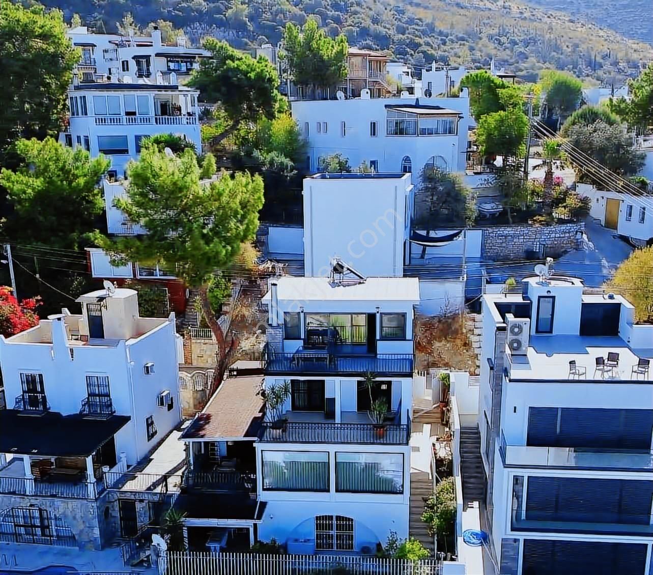 Bodrum Kumbahçe Satılık Kale Ve Deniz Manzaralı Villa - Görsel 3
