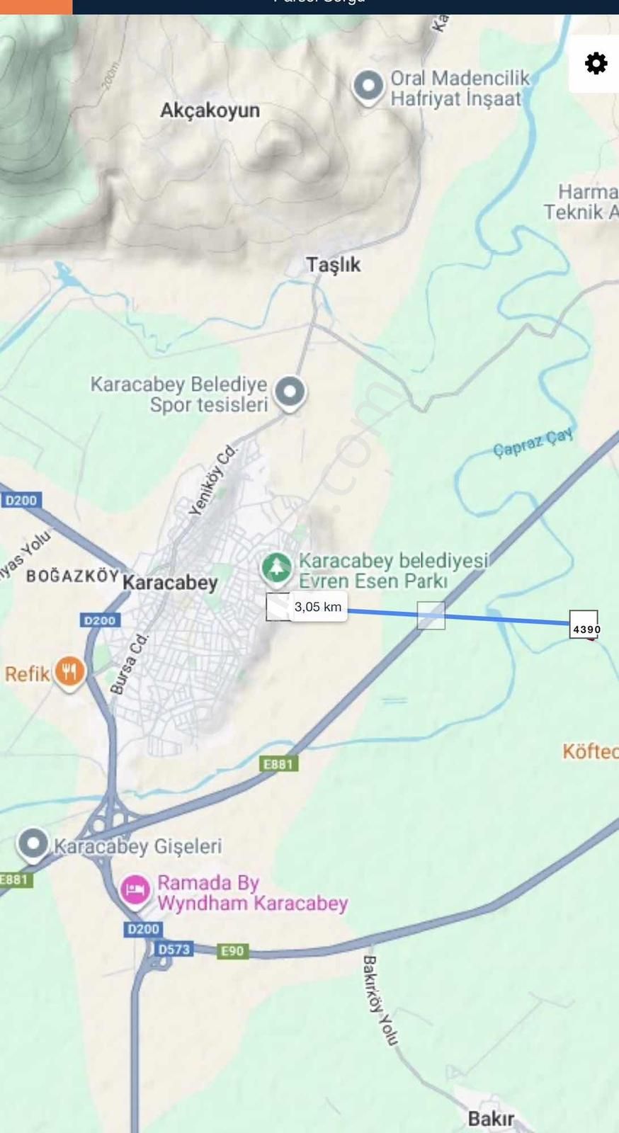 Biensten Karacabey Harmanlıda Satılık 5 Dönüm Tarla - Görsel 3
