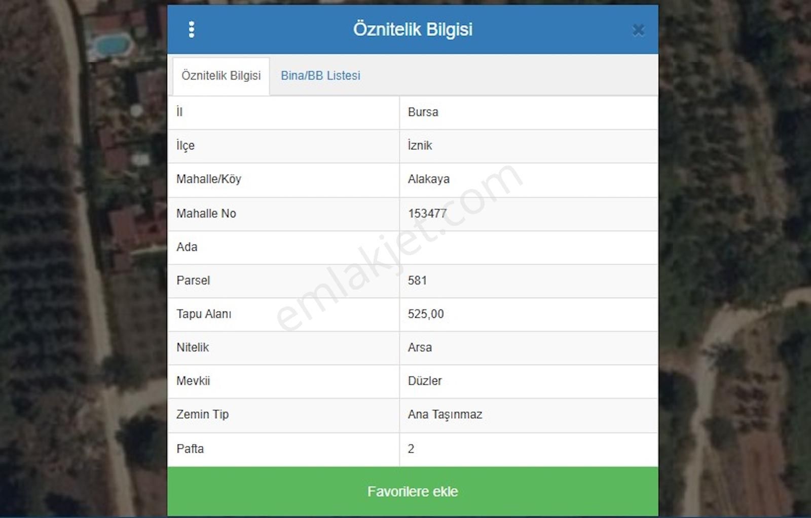Mef Gyd'den İznik Alakaya'da Villa İmarlı Satılık Fırsat Arsalar - Görsel 2
