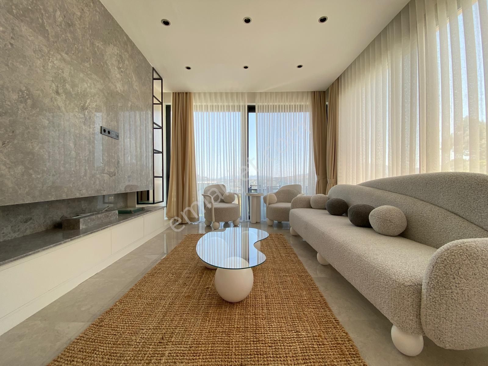 Bodrum'da Satılık Gündoğanda Deniz Manzaralı 3+1 Villa - Görsel 7