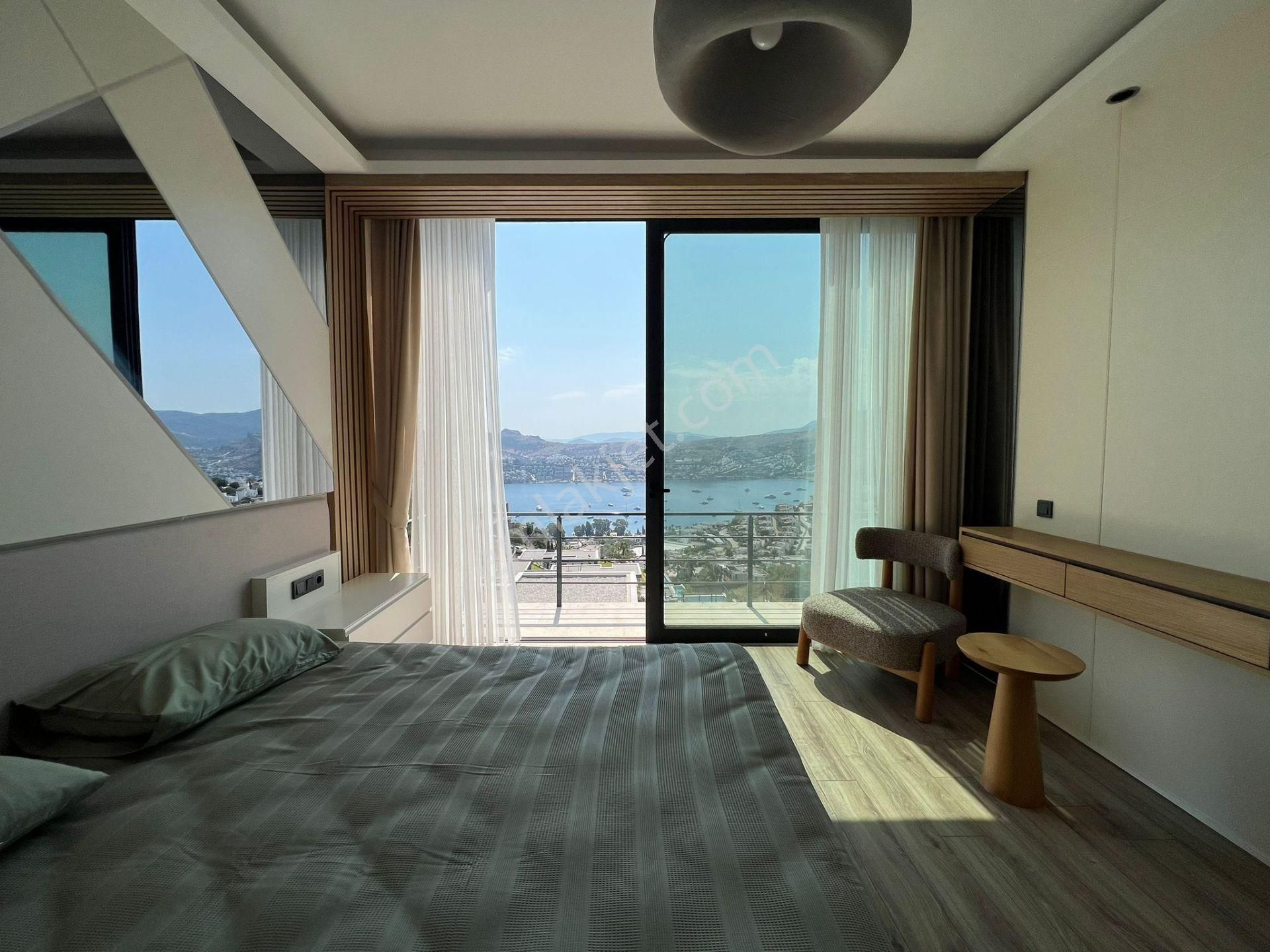 Bodrum'da Satılık Gündoğanda Deniz Manzaralı 3+1 Villa - Görsel 18