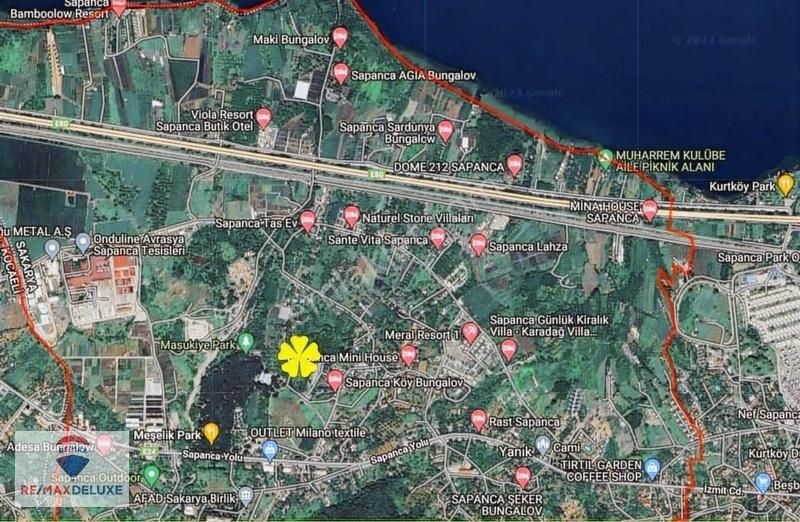 Sapanca Yanık'ta Satılık 3 Dönüm Bungalov Yapımına Uygun Arazi - Görsel 14