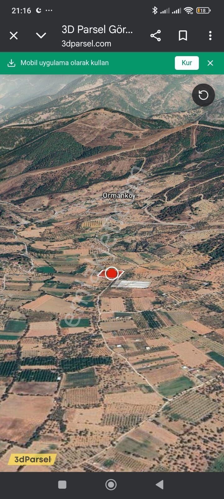 Torbalı Ormanköy 600 Mk Miras Hisse Tapudan Satış Yol Kenarı - Görsel 12