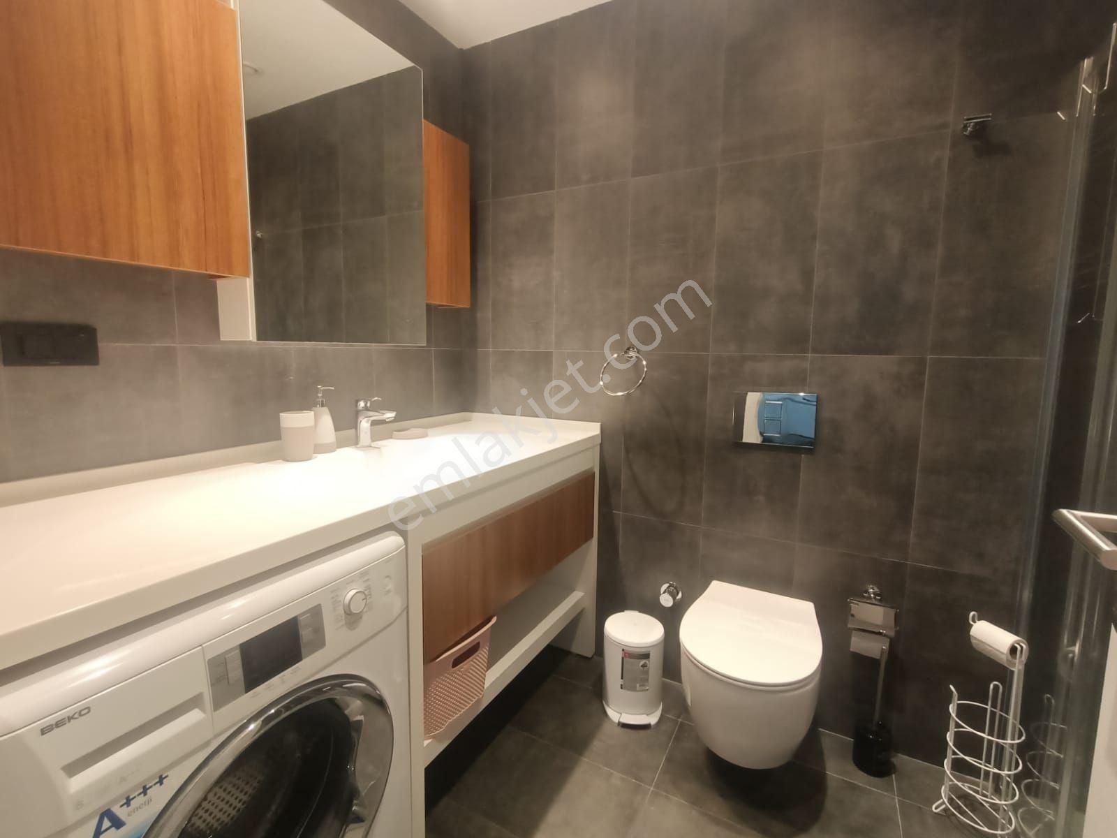 Folkart İncity'de Havuz Cephe Balkonlu Eşyalı Kiralık 1+1 Daire - Görsel 23