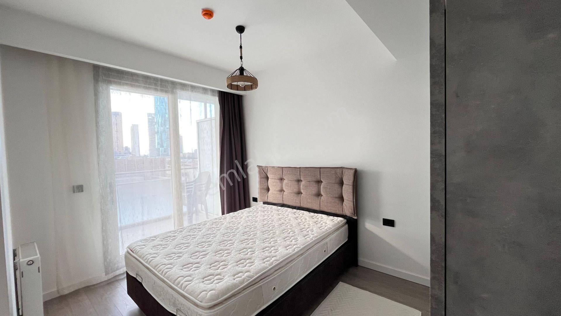 Folkart İncity'de Havuz Cephe Balkonlu Eşyalı Kiralık 1+1 Daire - Görsel 24