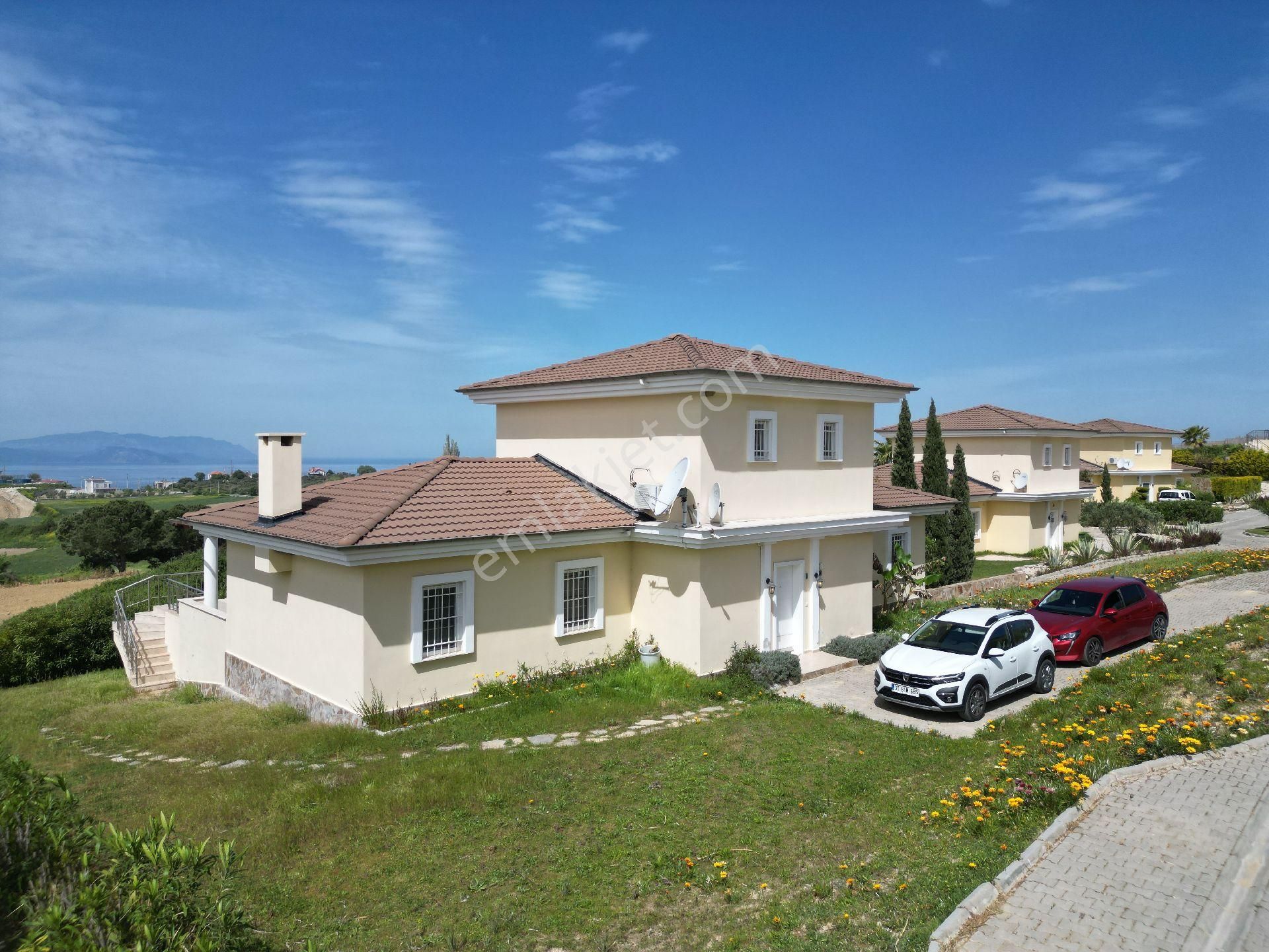 Fırsat İndirimle Kuşadası Nda 1.000 M2 Arsada Deniz Manzaralı 4+1 Havuzlu Müstakıl Satılık Vılla - Görsel 11