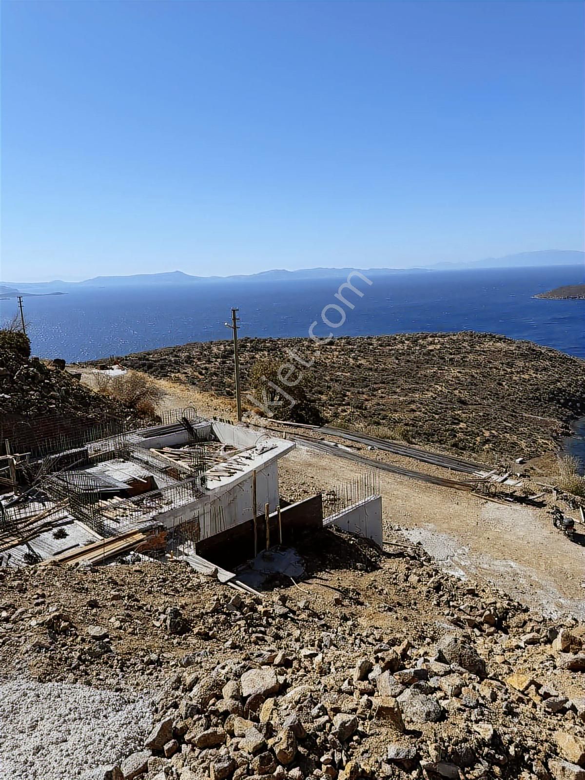 Çandarlı Eyko Da Önü Kapanmaz Full Deniz Manzaralı Satılık Arsa - Görsel 6