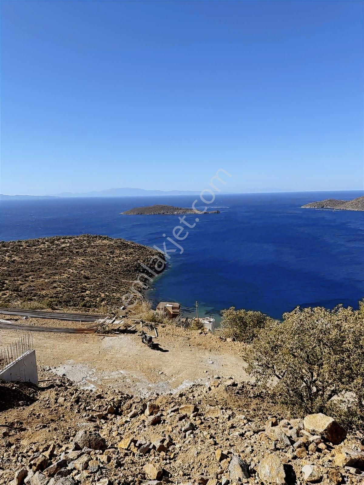 Çandarlı Eyko Da Önü Kapanmaz Full Deniz Manzaralı Satılık Arsa - Görsel 3