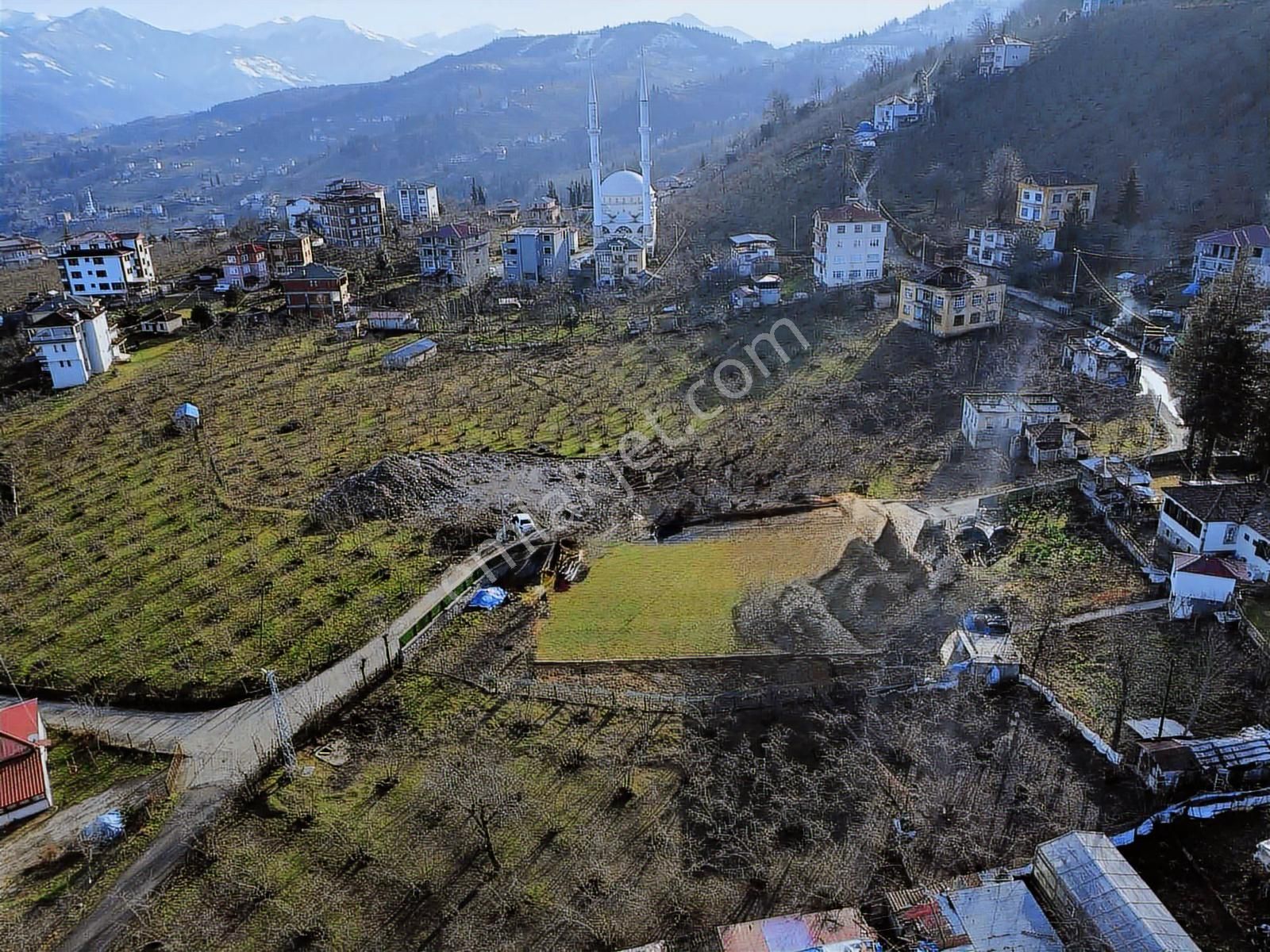 Trabzonda Deniz Manzaralı Projeli Arazi - Görsel 8