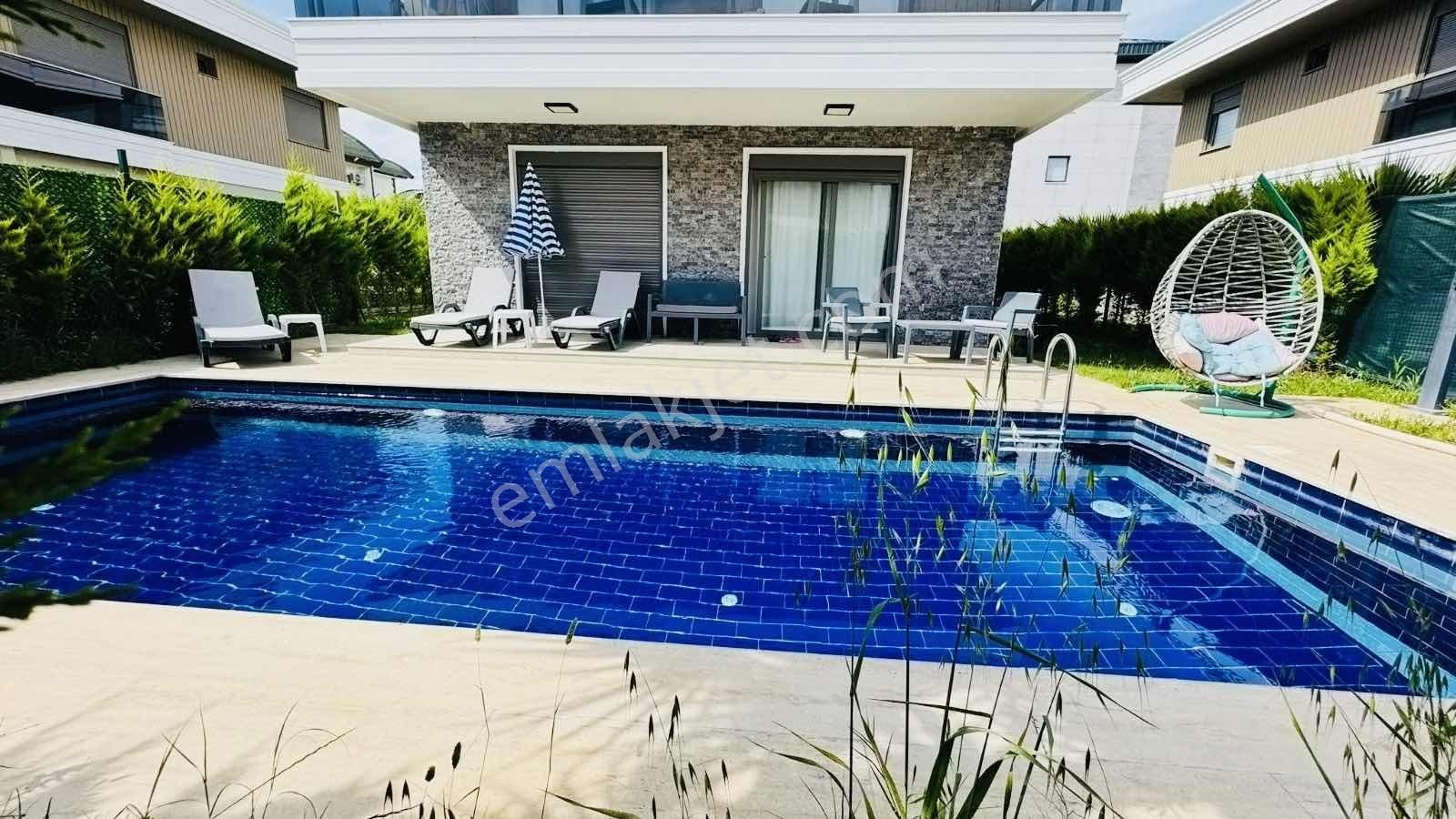 Belek River Side Sitesinde Ultra Lüks Havuz Isıtmalı Villa - Görsel 5