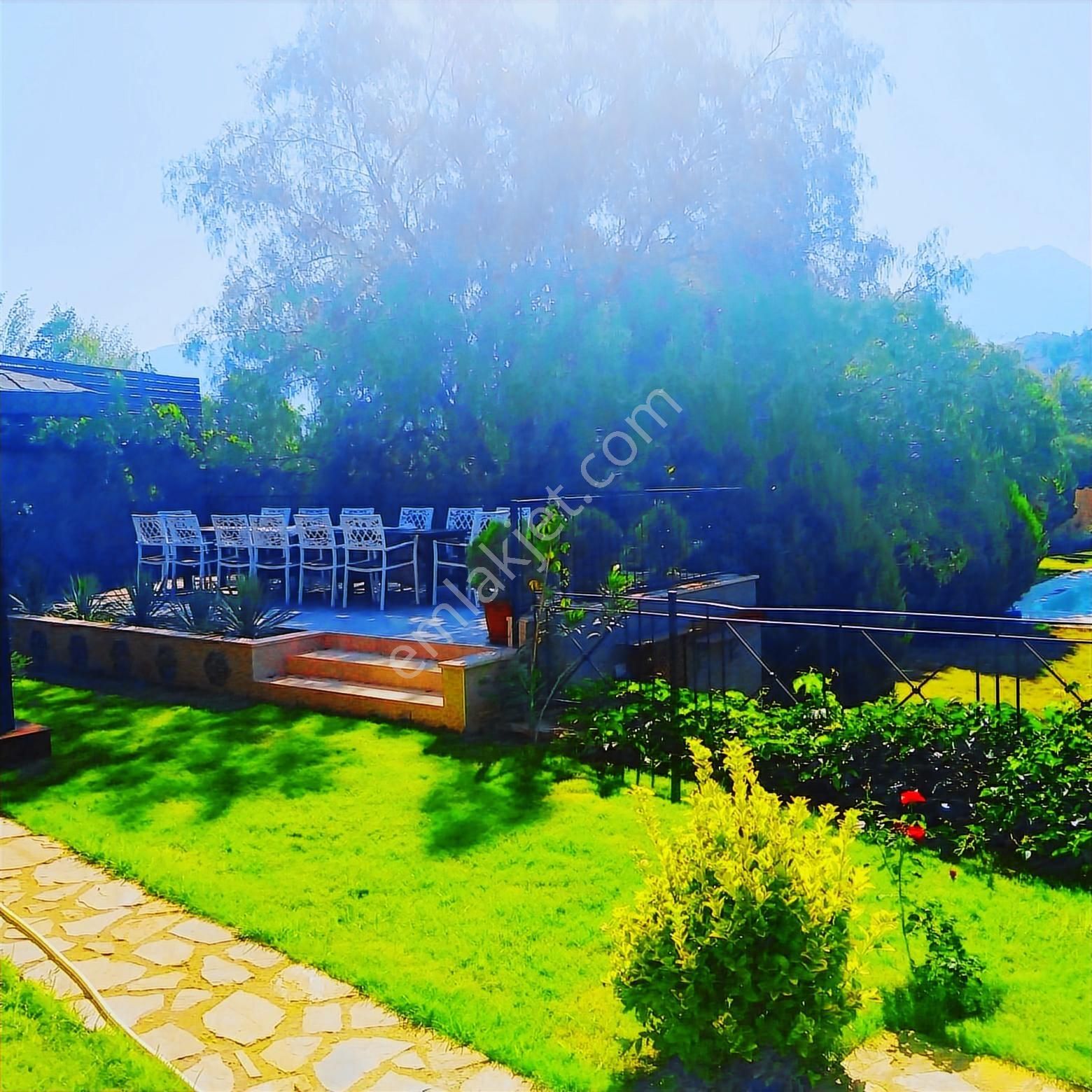 Kaya Köyde Şato Gibi Villa - Görsel 23