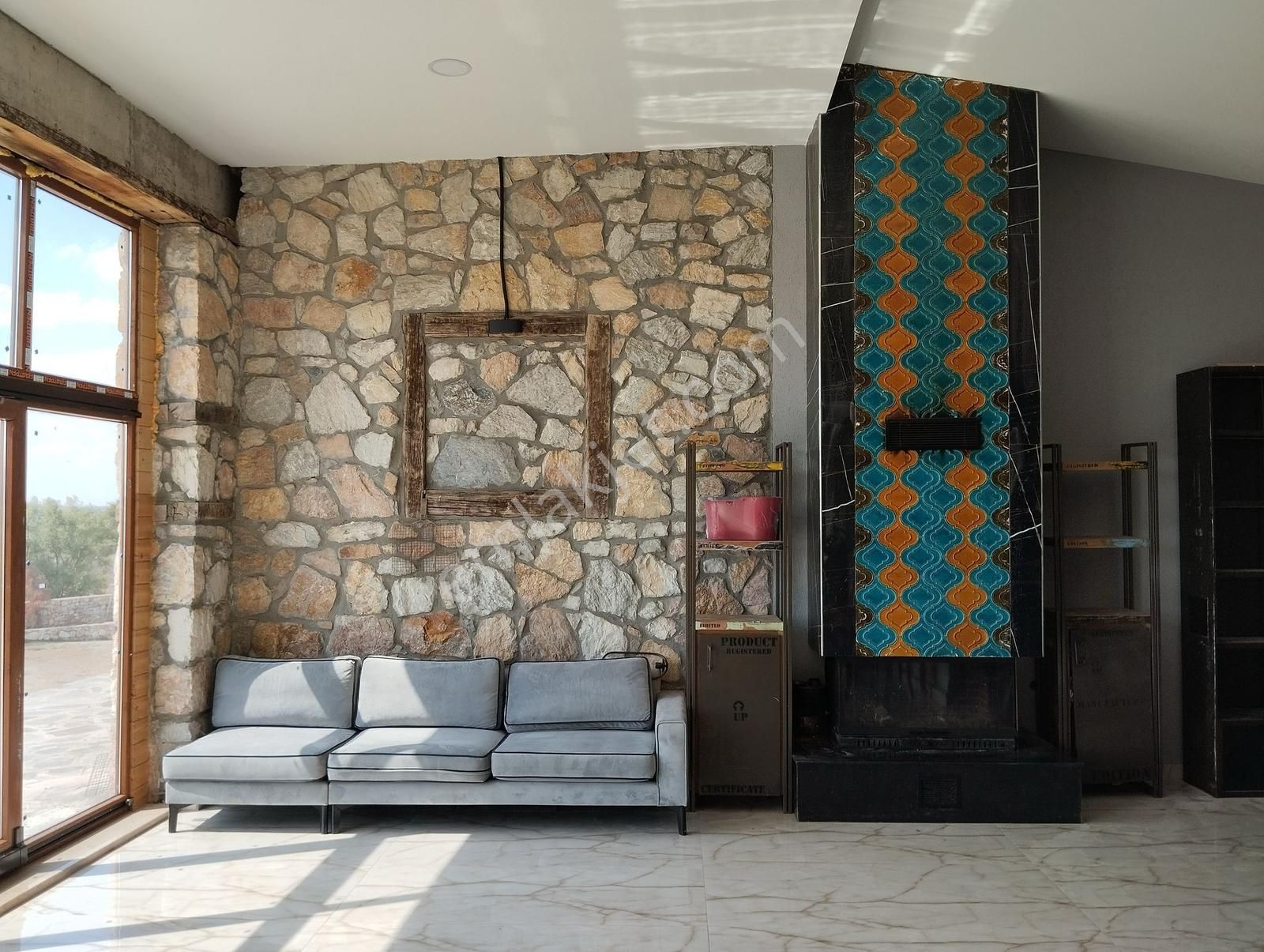 Bulvar Emlak'tan Satılık Mükemmel Manzaralı Taş Ev - Görsel 26