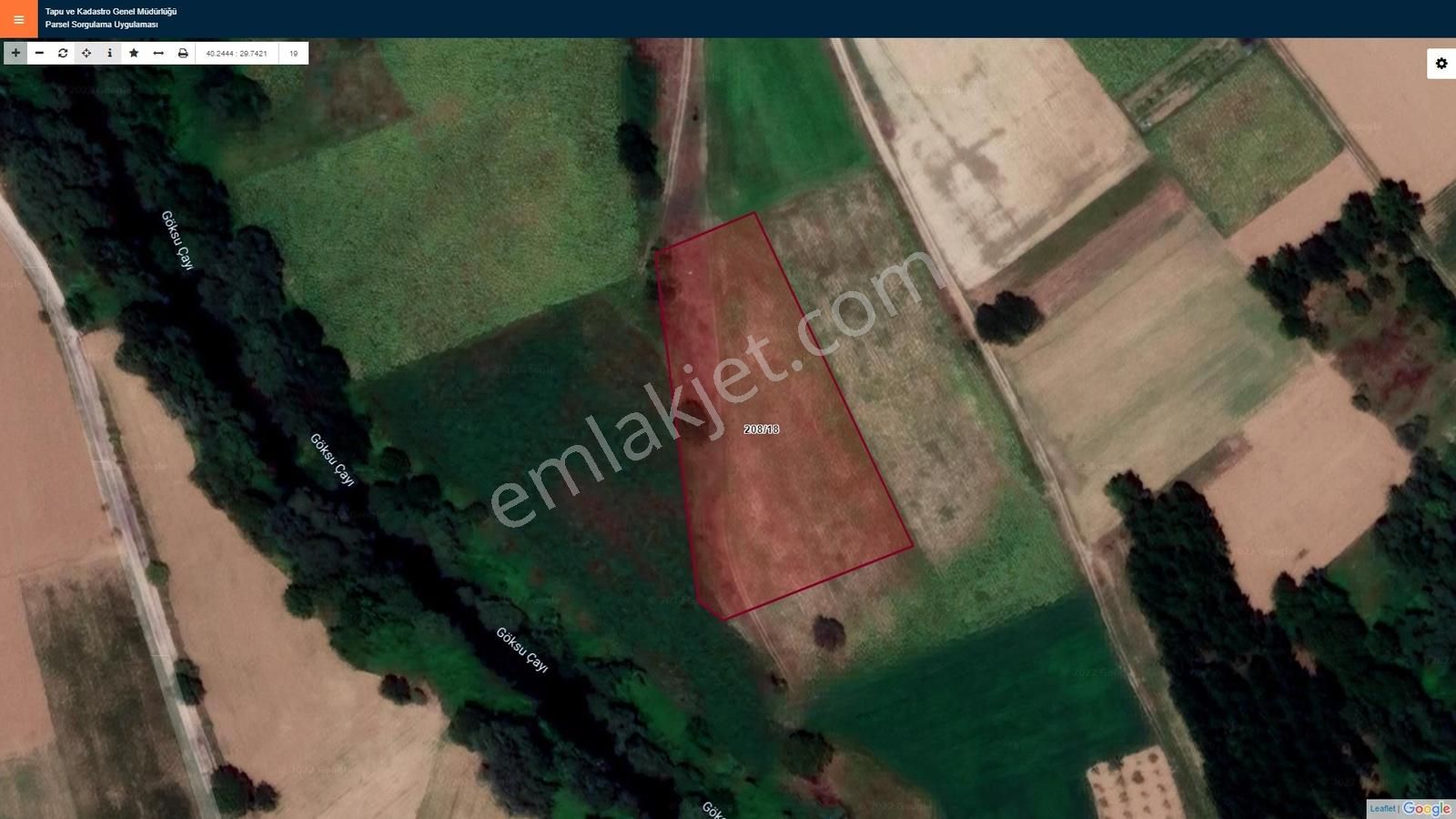 Karataş'tan Dereye Cephe 5517m2 Merkeze Yakın Kupon Arazi - Görsel 8