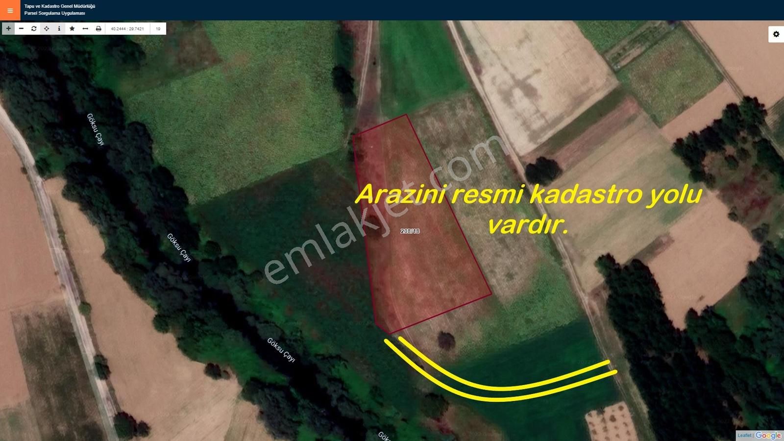 Karataş'tan Dereye Cephe 5517m2 Merkeze Yakın Kupon Arazi - Görsel 33