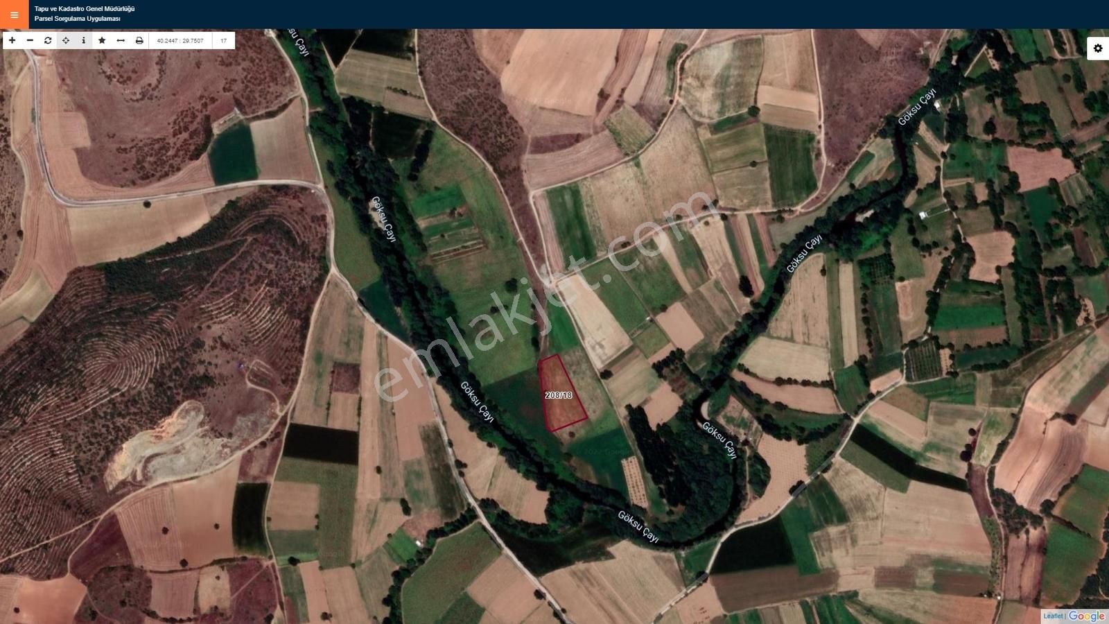 Karataş'tan Dereye Cephe 5517m2 Merkeze Yakın Kupon Arazi - Görsel 24